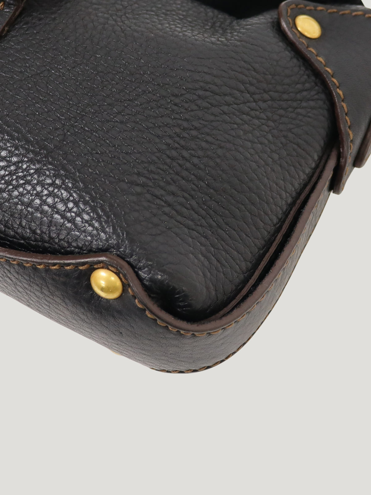 Leather One-Shoulder Bag