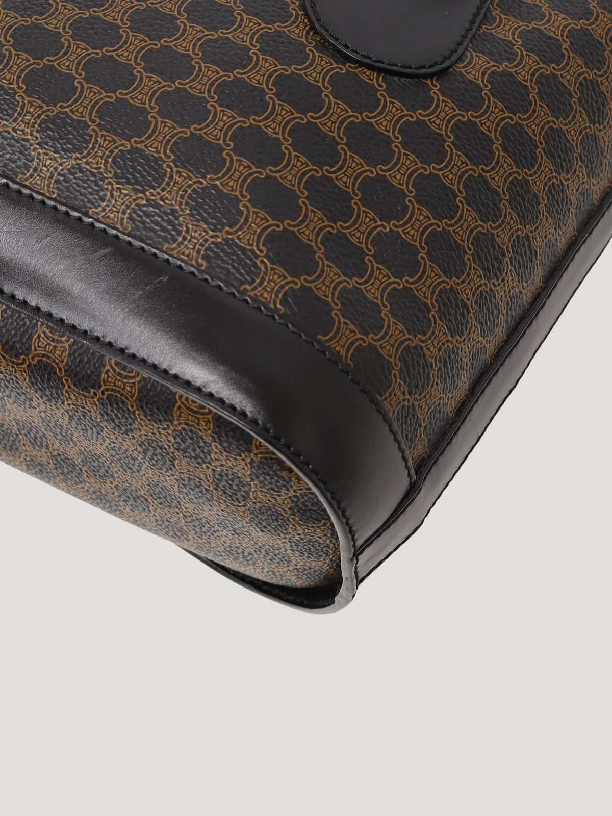 Macadam-pattern handbag