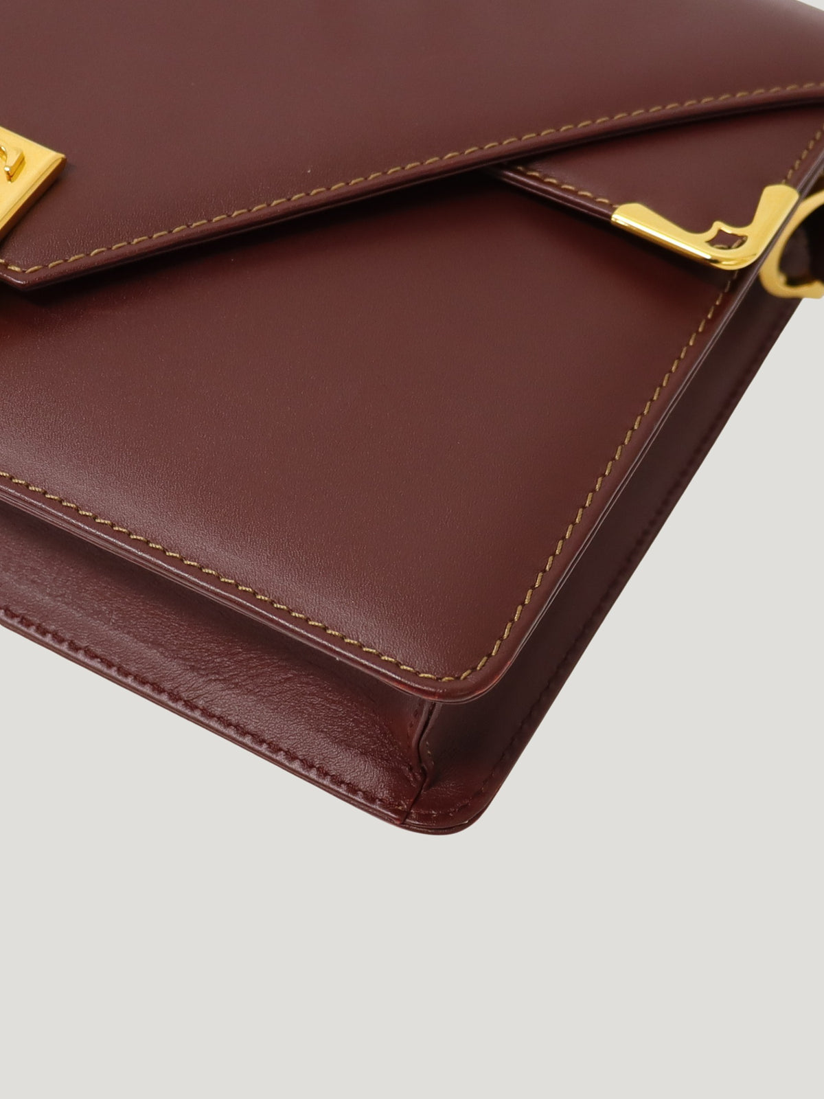Must de Cartier leather shoulder bag