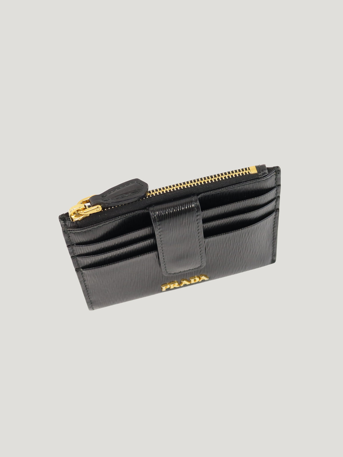 Saffiano 皮革零錢包