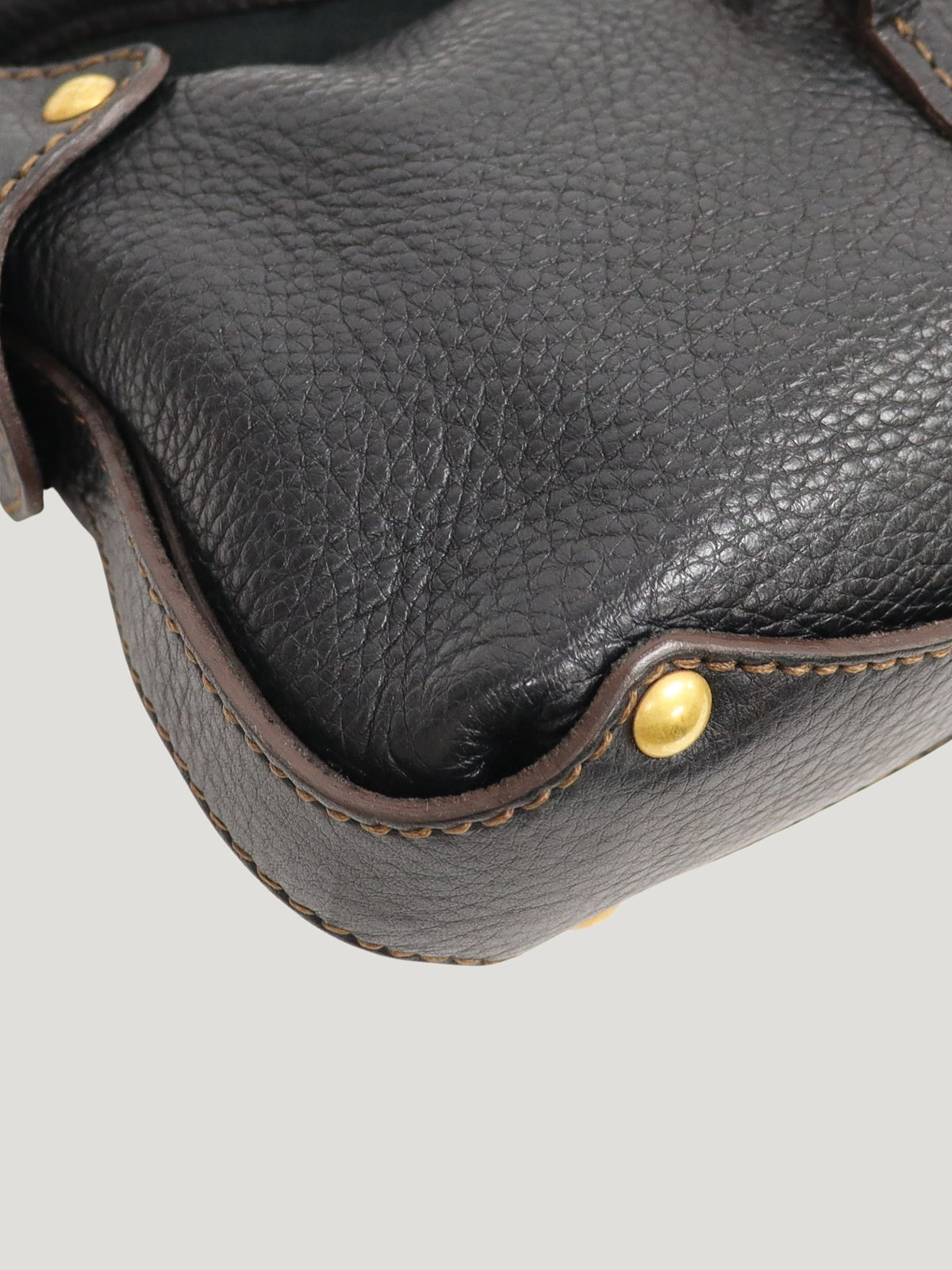 Leather One-Shoulder Bag