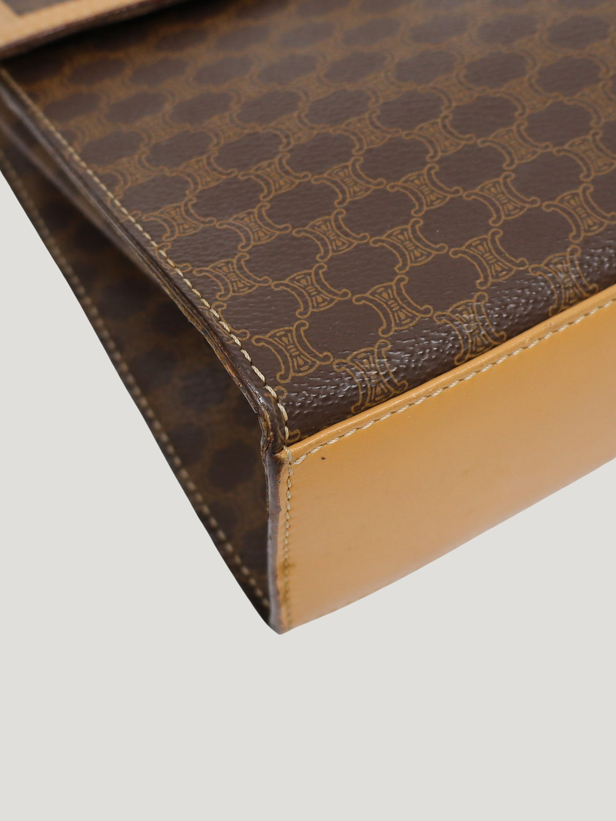 Macadam Pattern Gancini Hardware 2-Way Bag