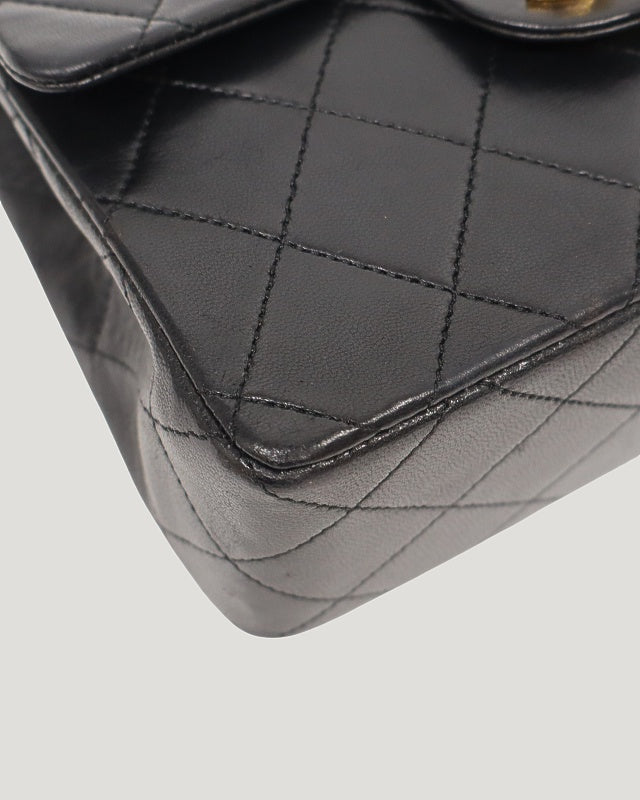 Mini Matelassé Turnlock Chain Shoulder Bag