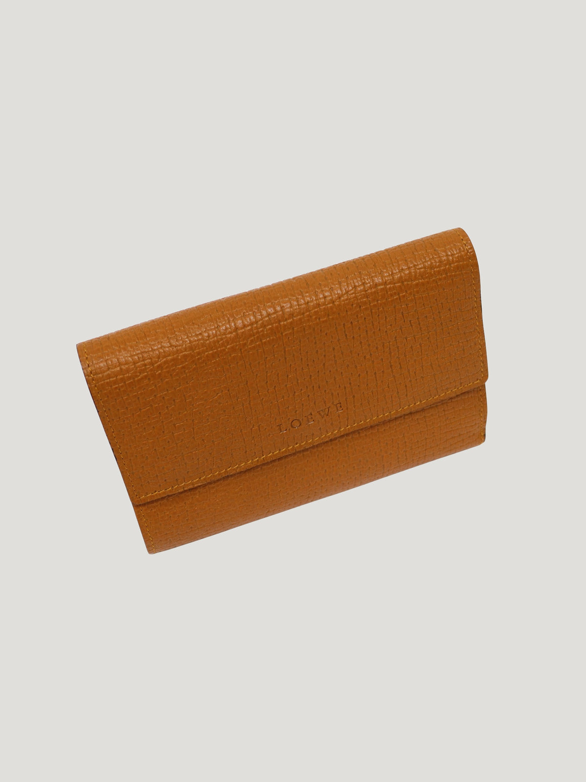 Logo-Embossed Leather Wallet