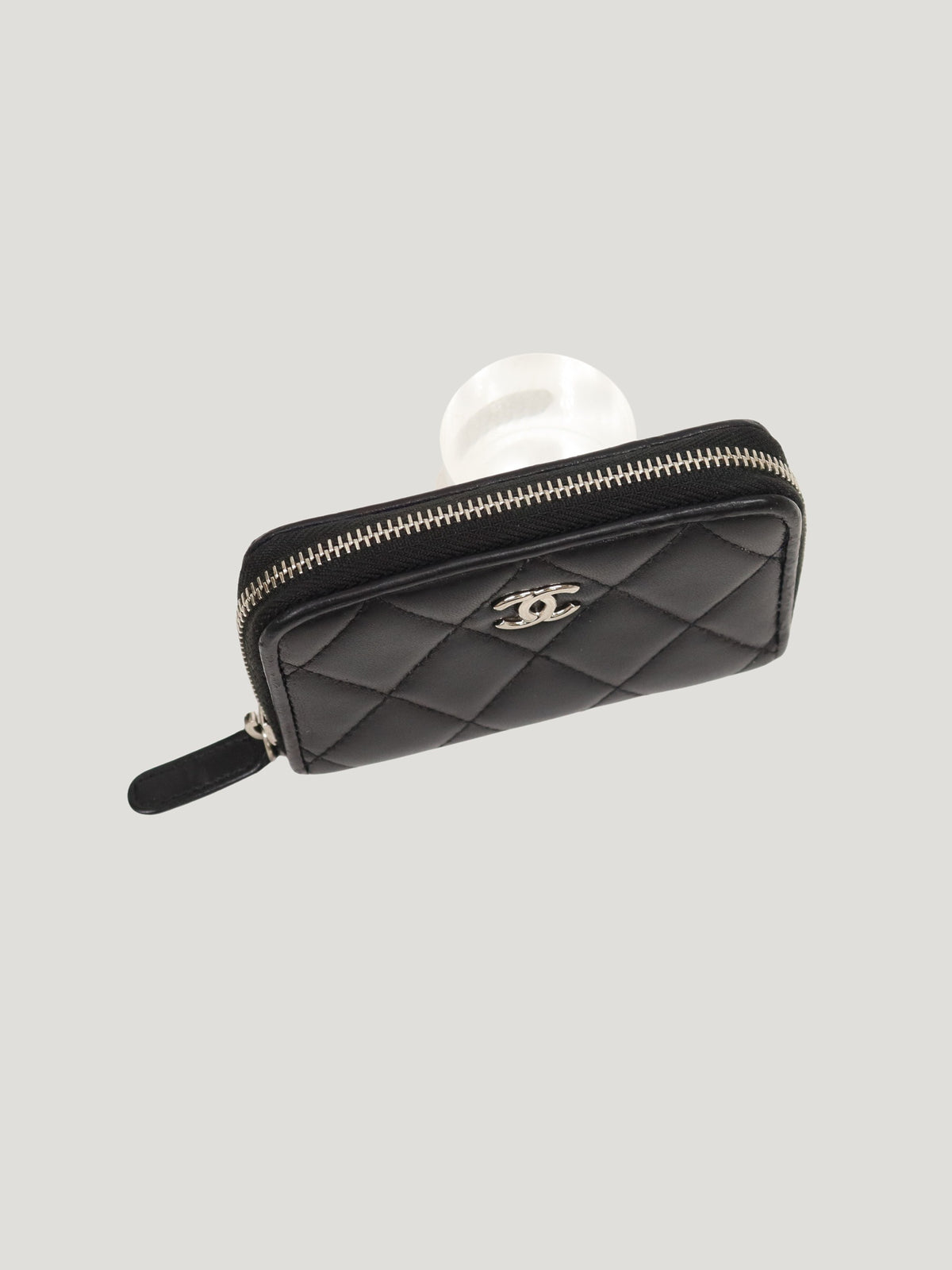 Lambskin card case