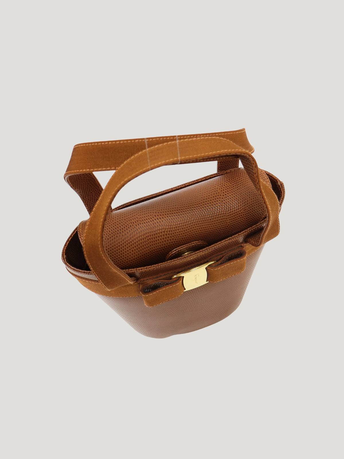 Vara Hardware Leather Handbag