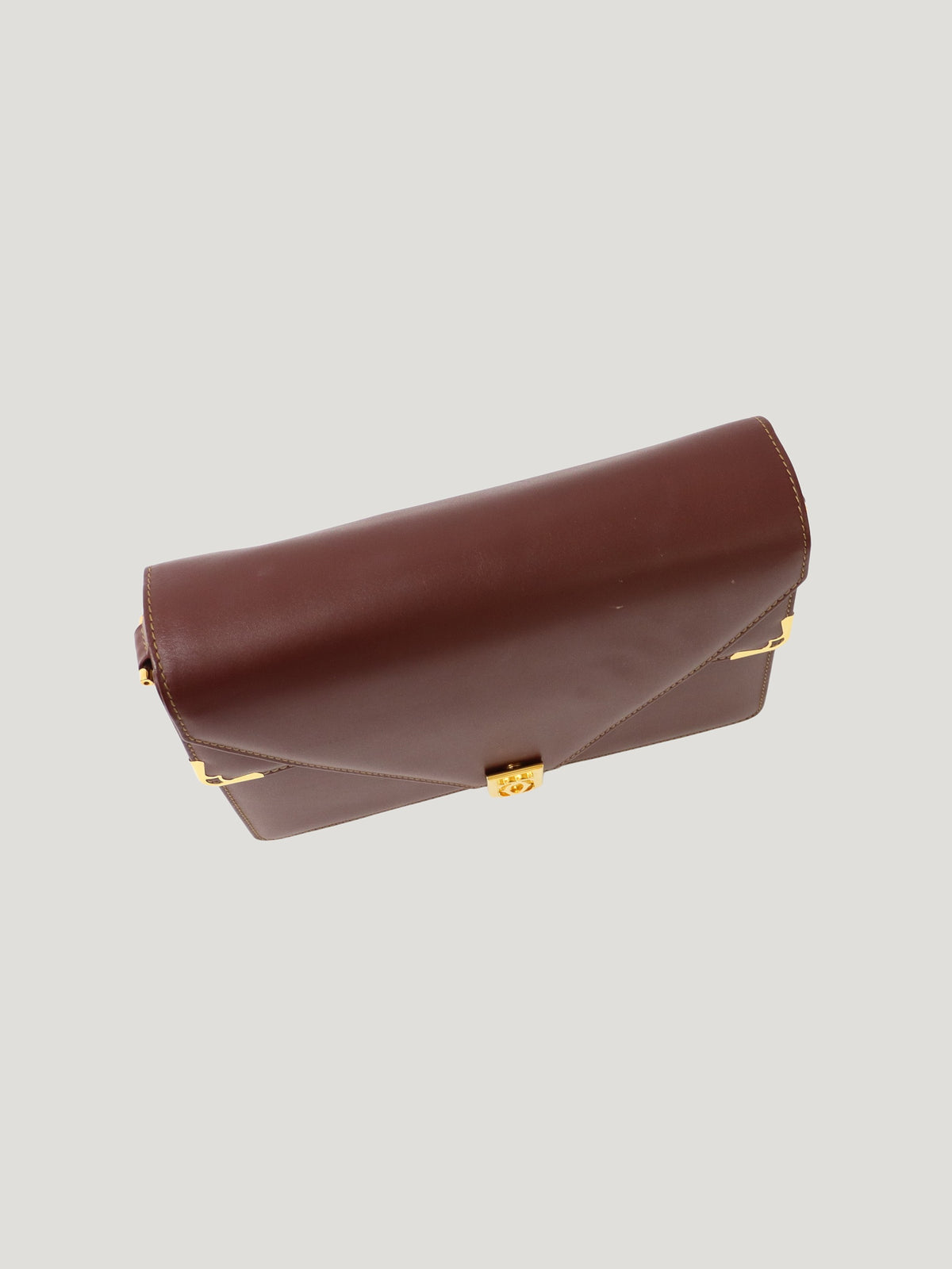 Must de Cartier leather shoulder bag
