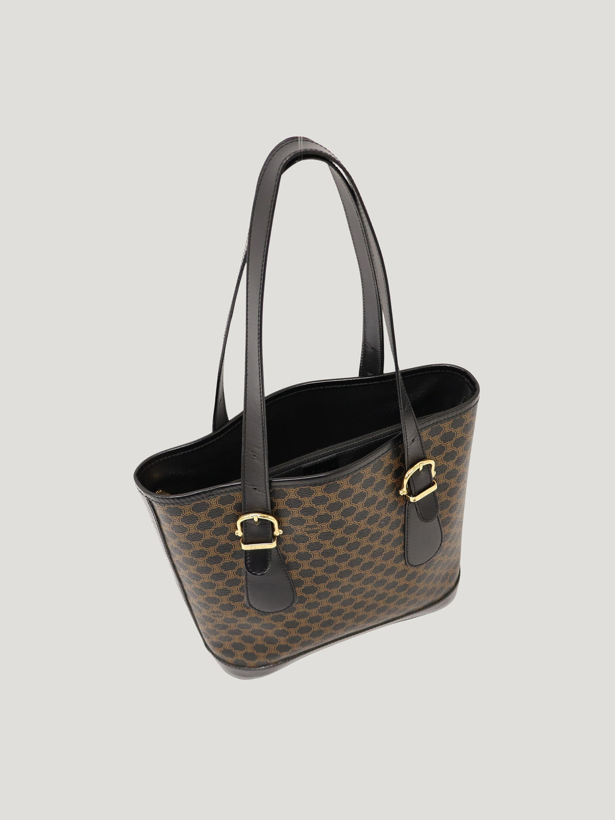 Macadam-pattern handbag