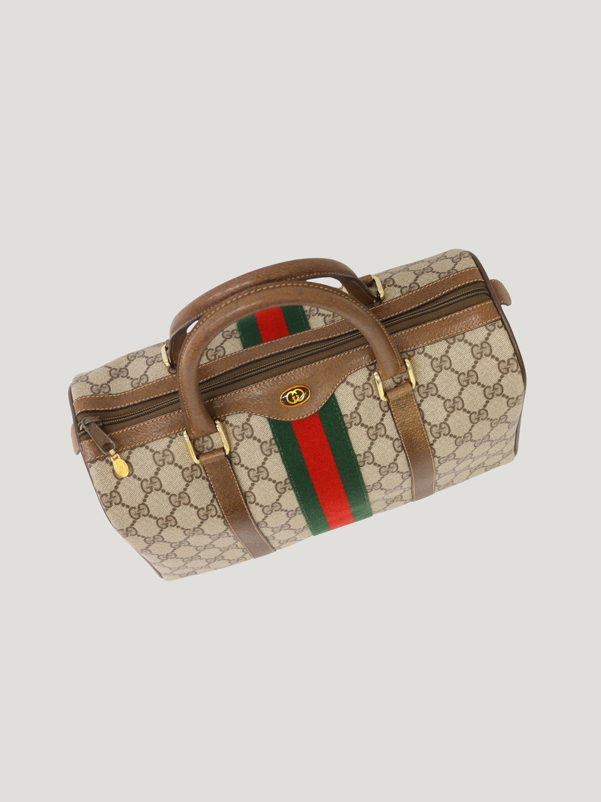 Sherry Line GG Supreme Boston Bag