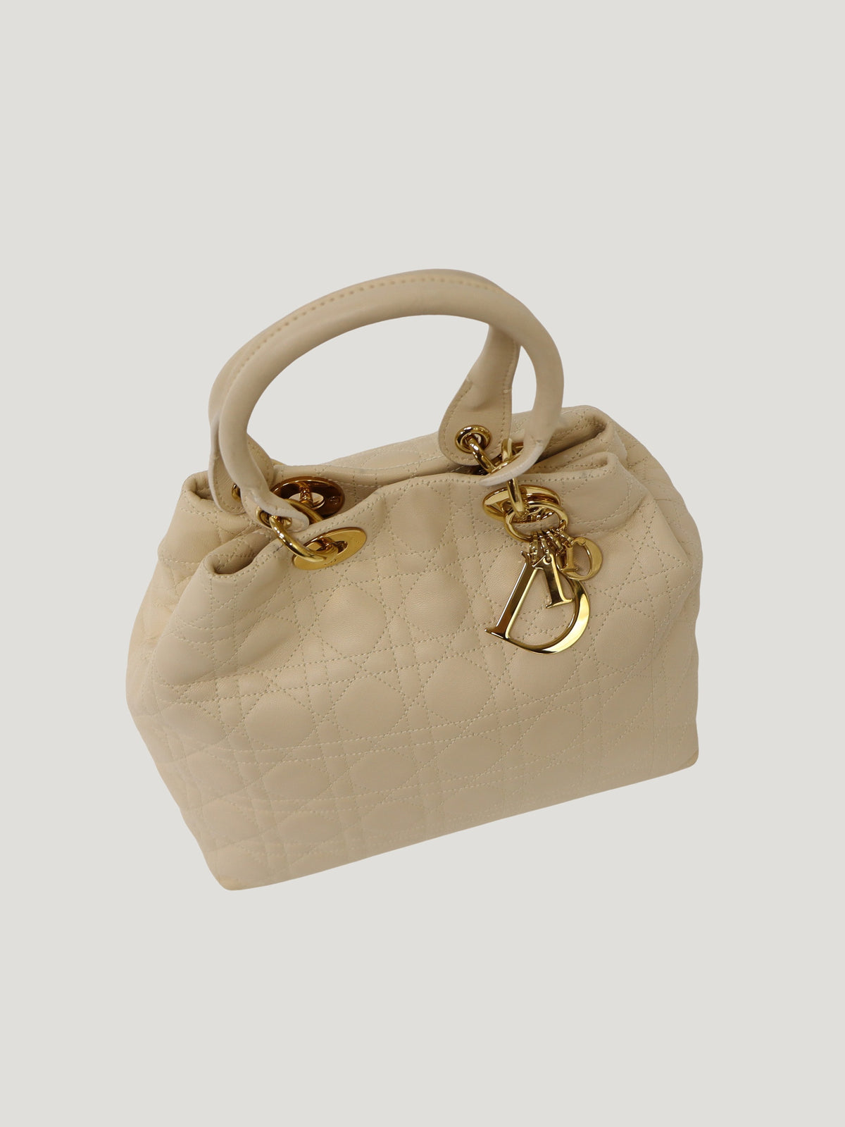 Cannage Stitch Handbag