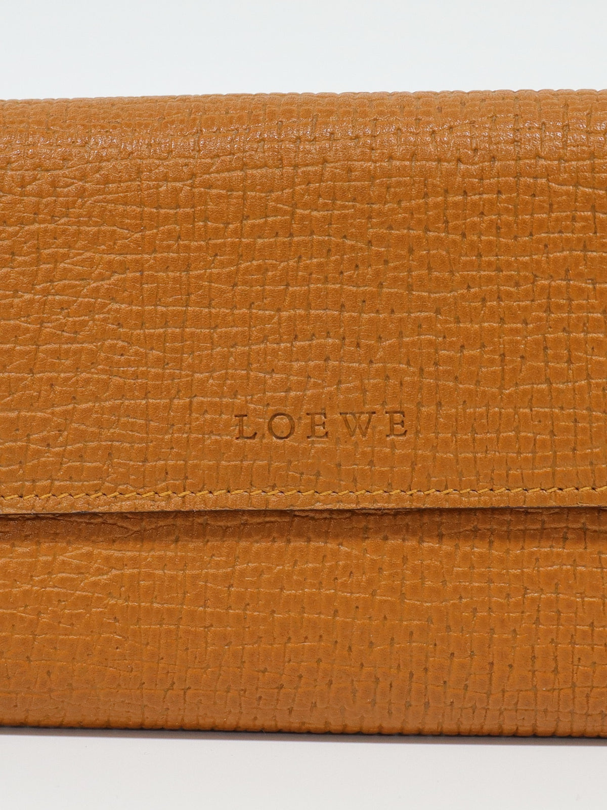 Logo-Embossed Leather Wallet