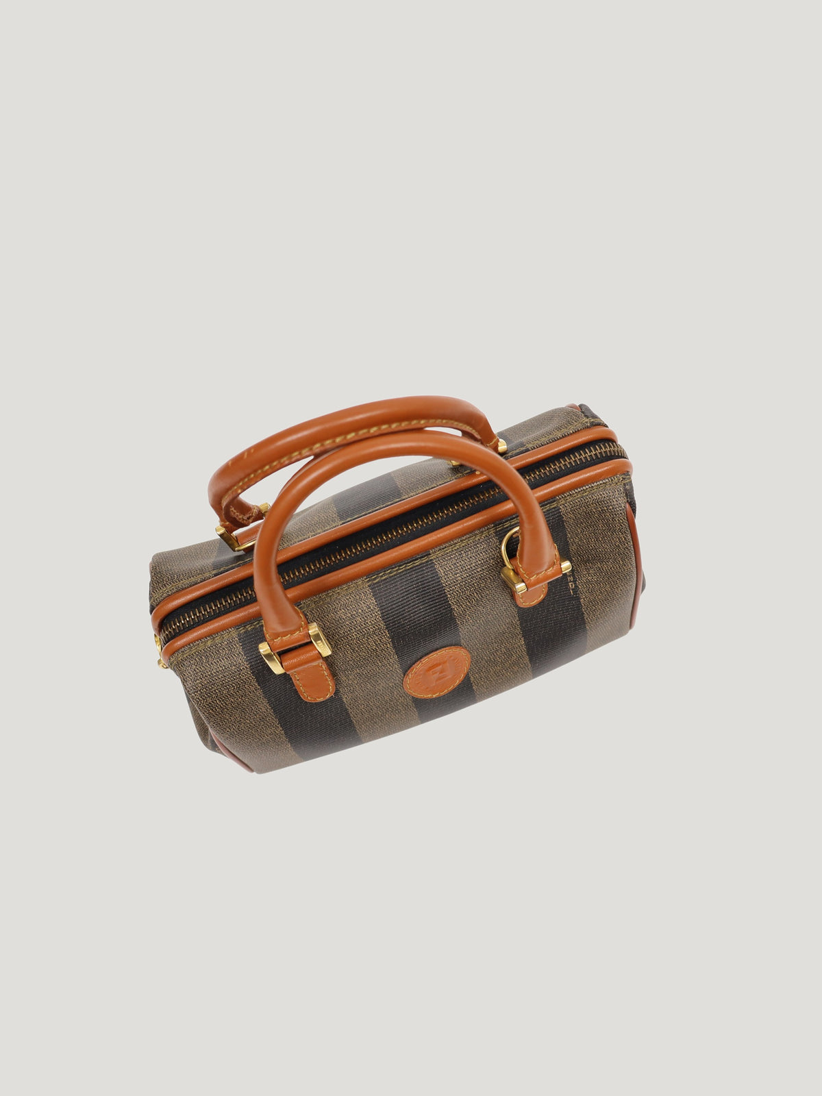 Pecan-Pattern Mini Handbag