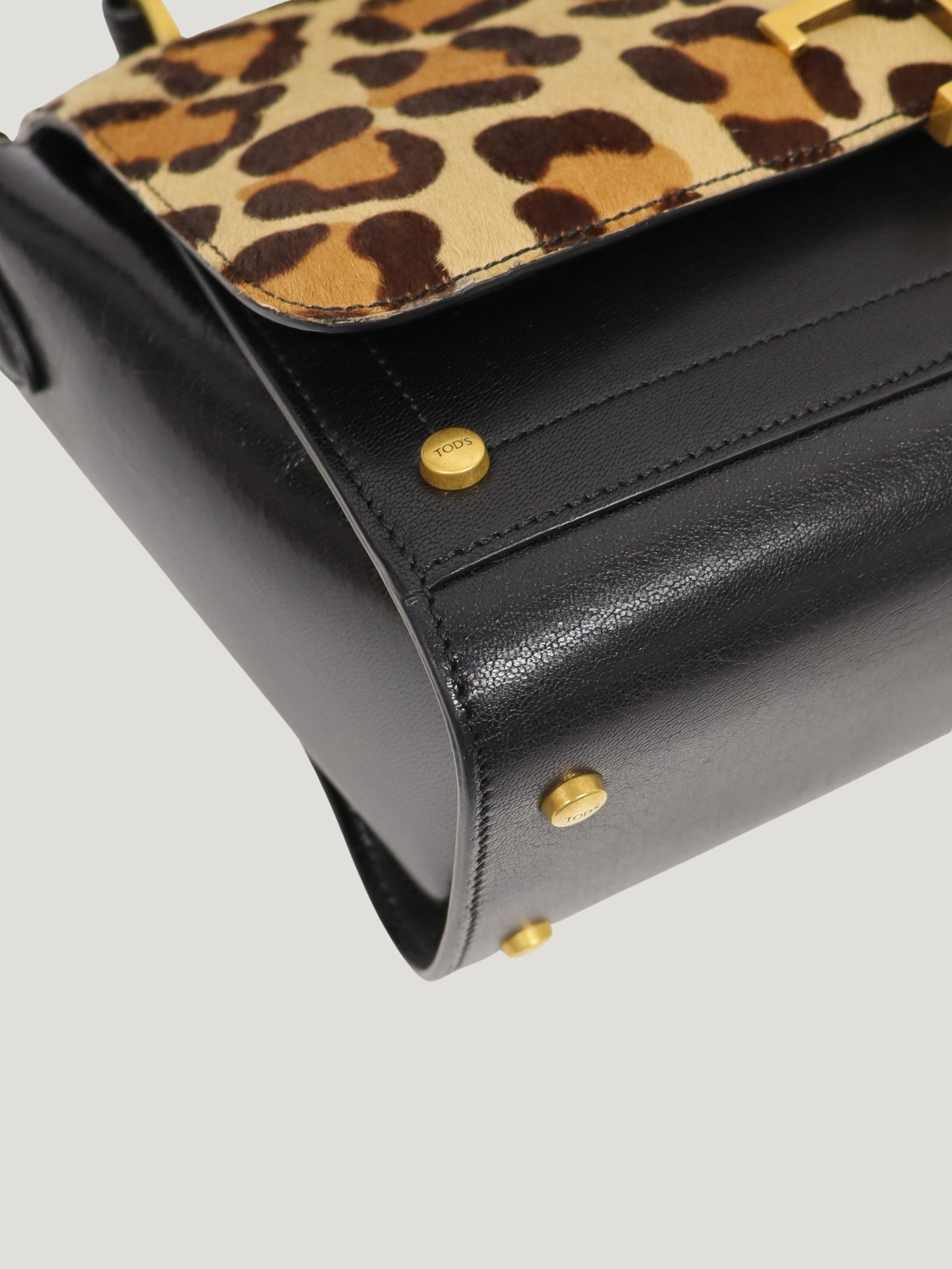 Leopard Print 2-Way Bag