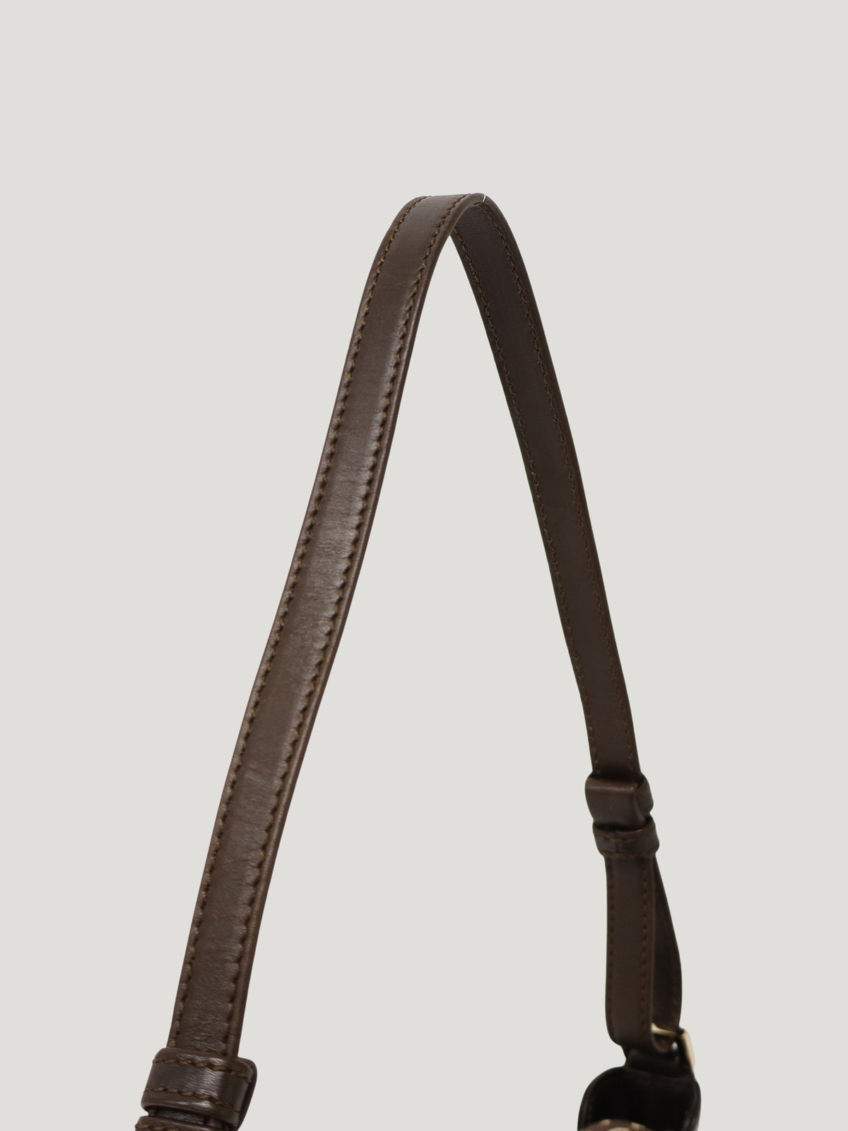 C Macadam-pattern one-shoulder bag