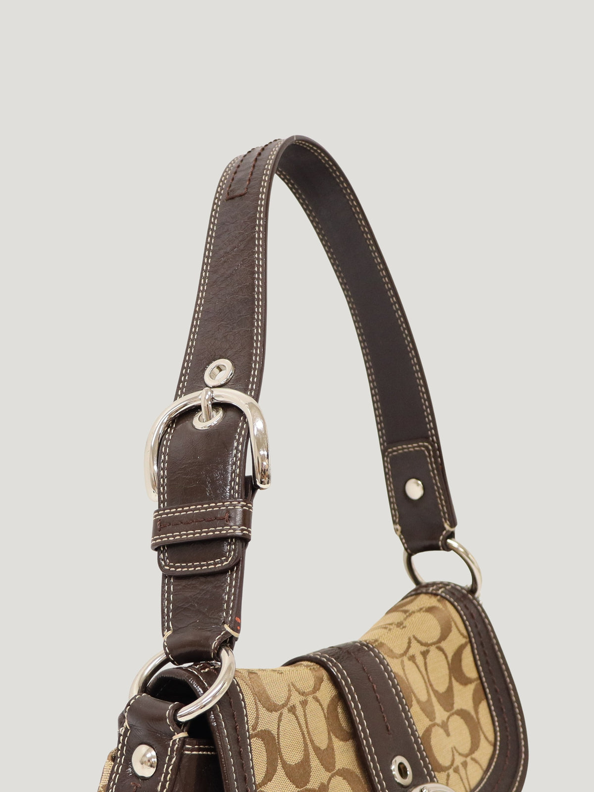 Signature one-shoulder bag