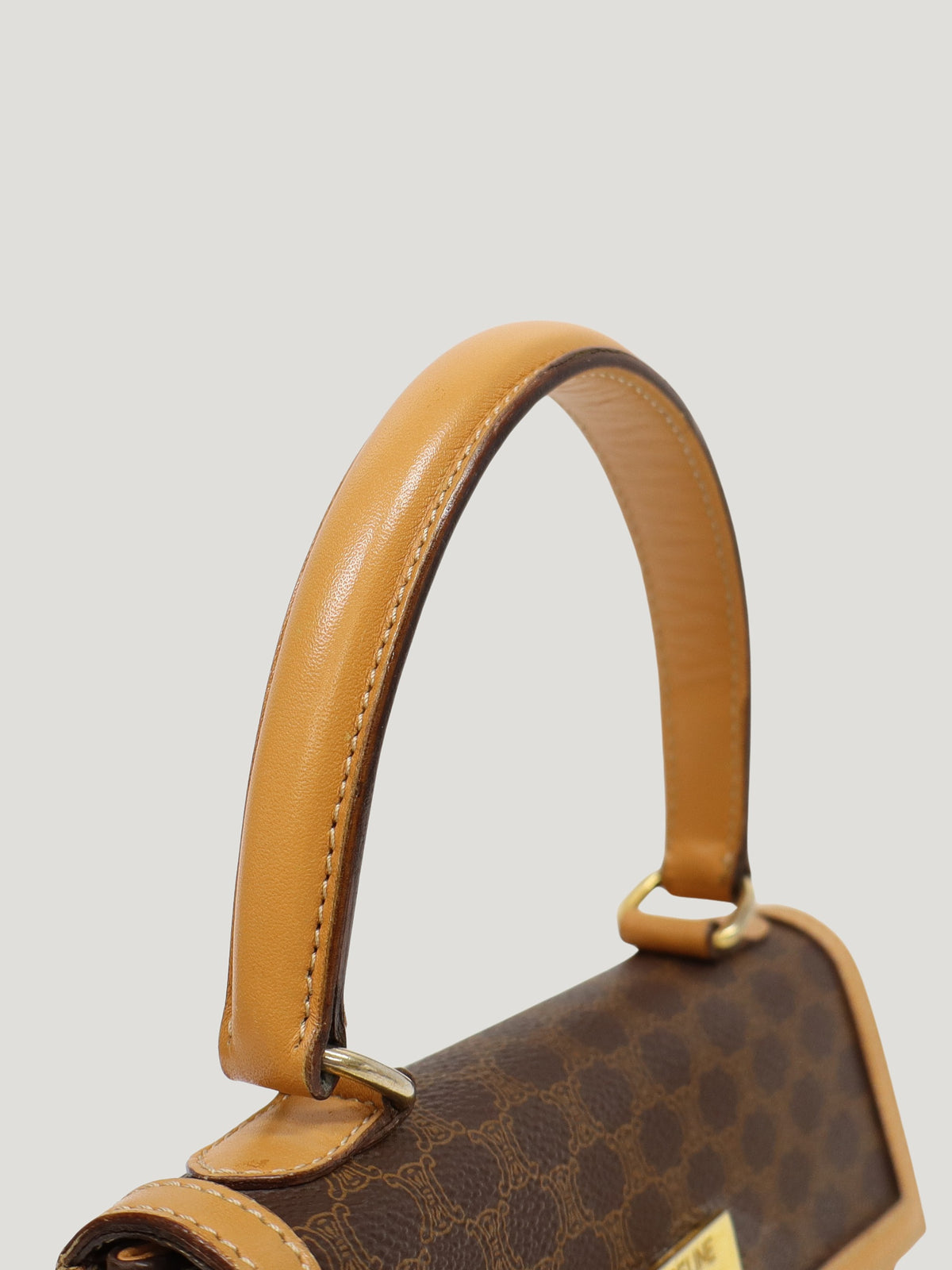 Macadam Pattern Gancini Hardware 2-Way Bag