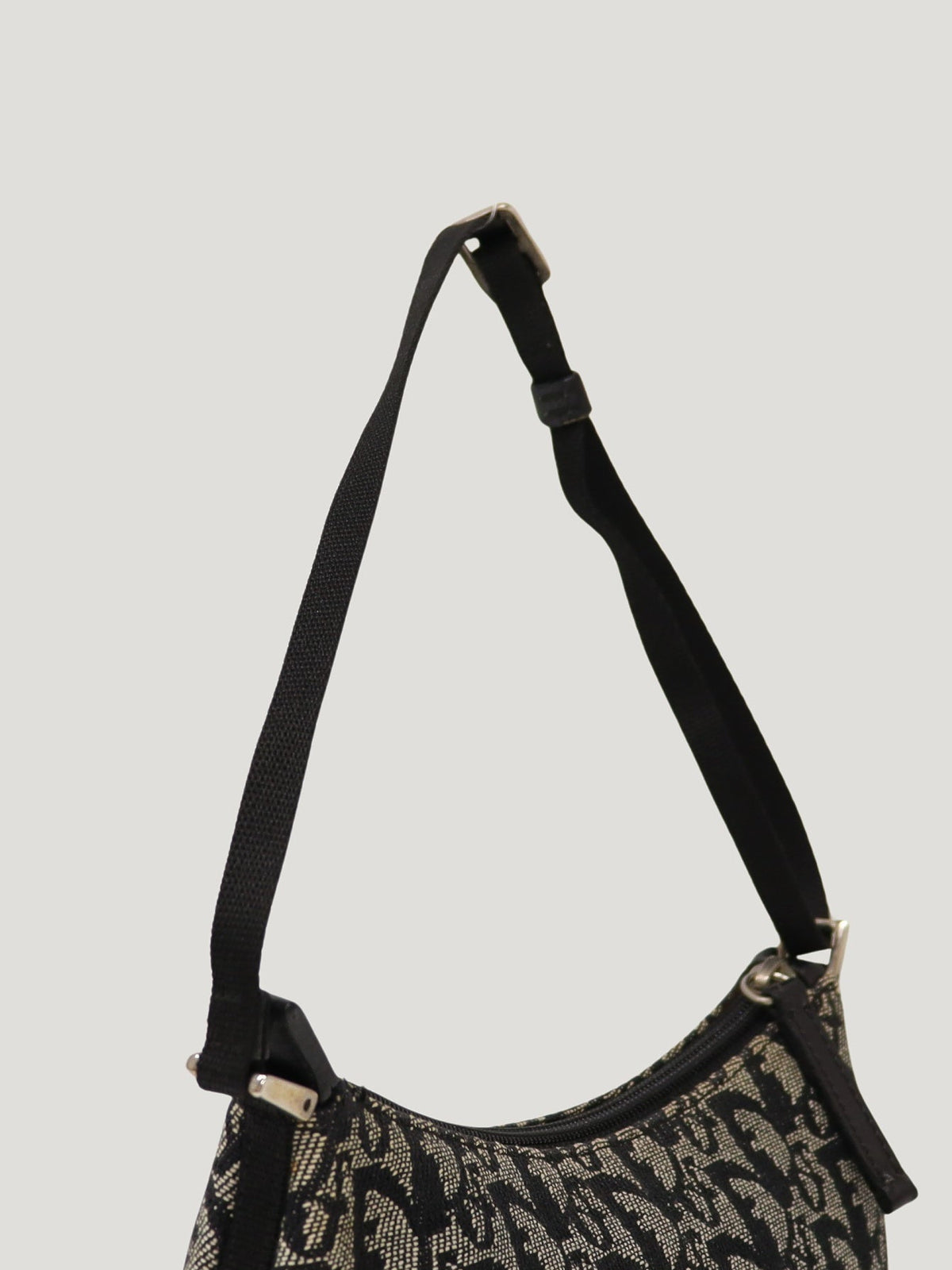 Trotter-pattern one-shoulder bag