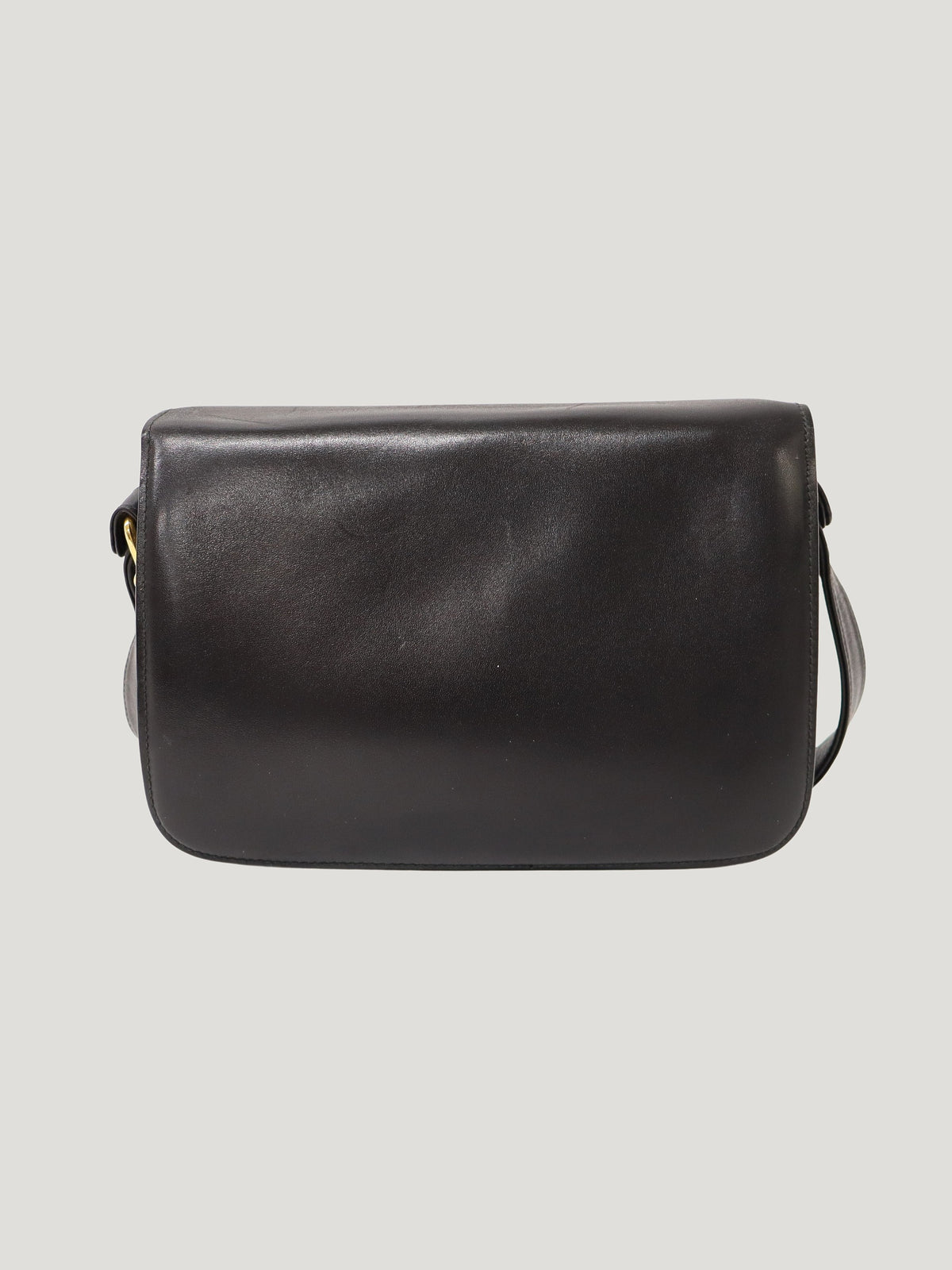 Triomphe Leather One-Shoulder Bag