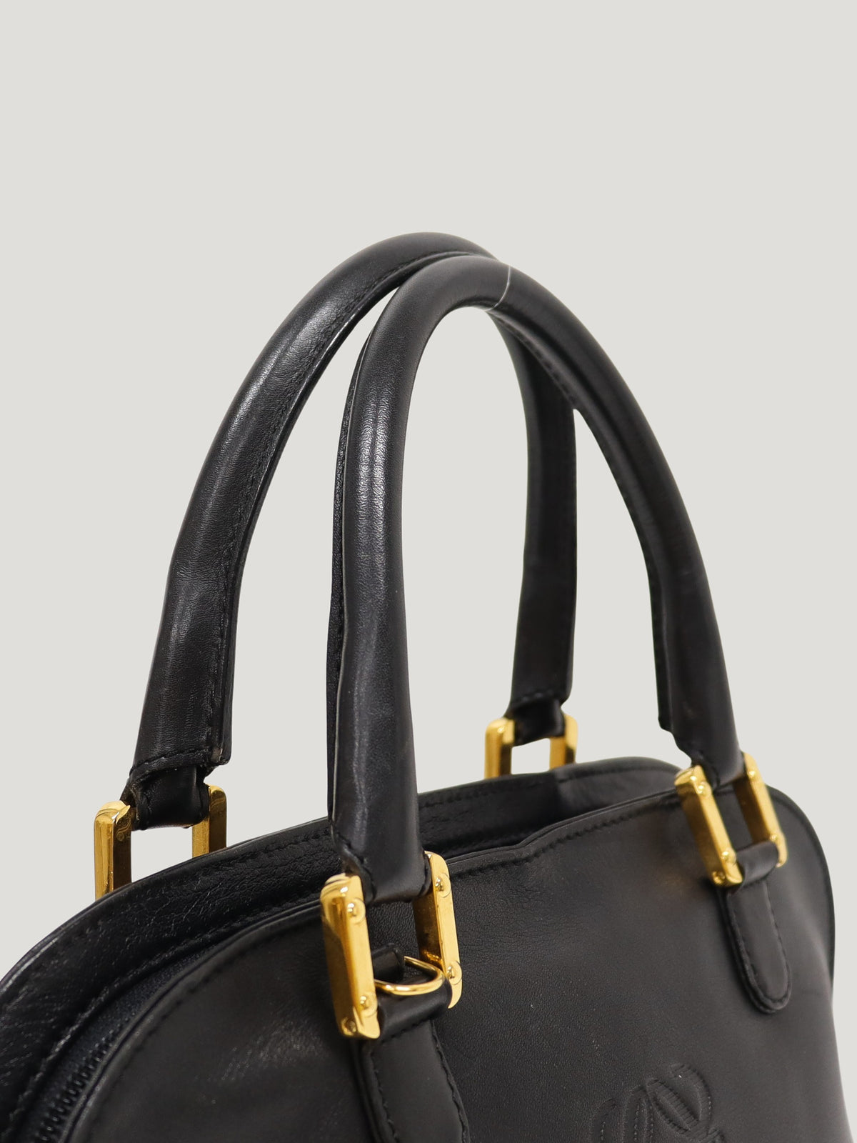Anagram Leather Handbag