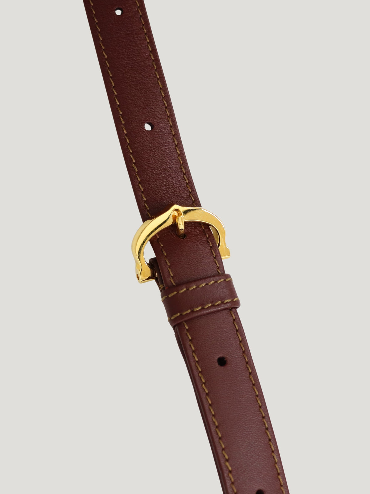 Must de Cartier leather shoulder bag