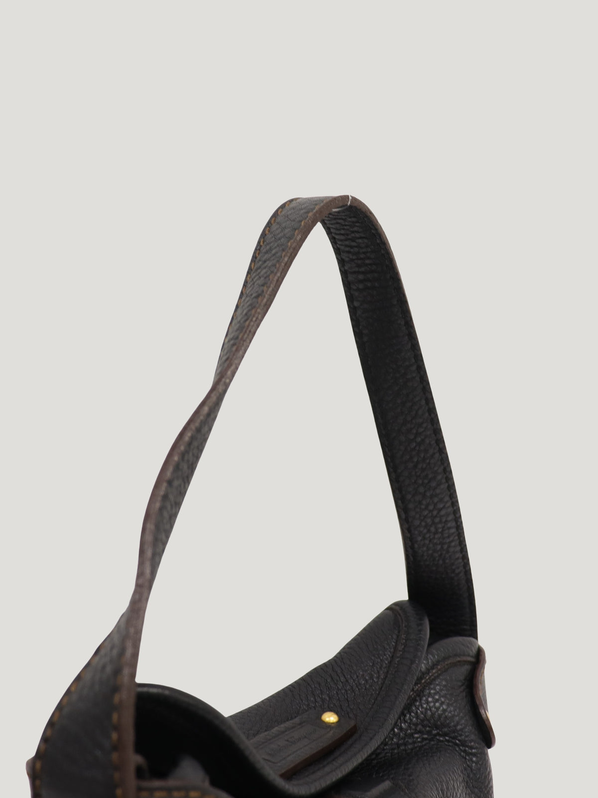 Leather One-Shoulder Bag
