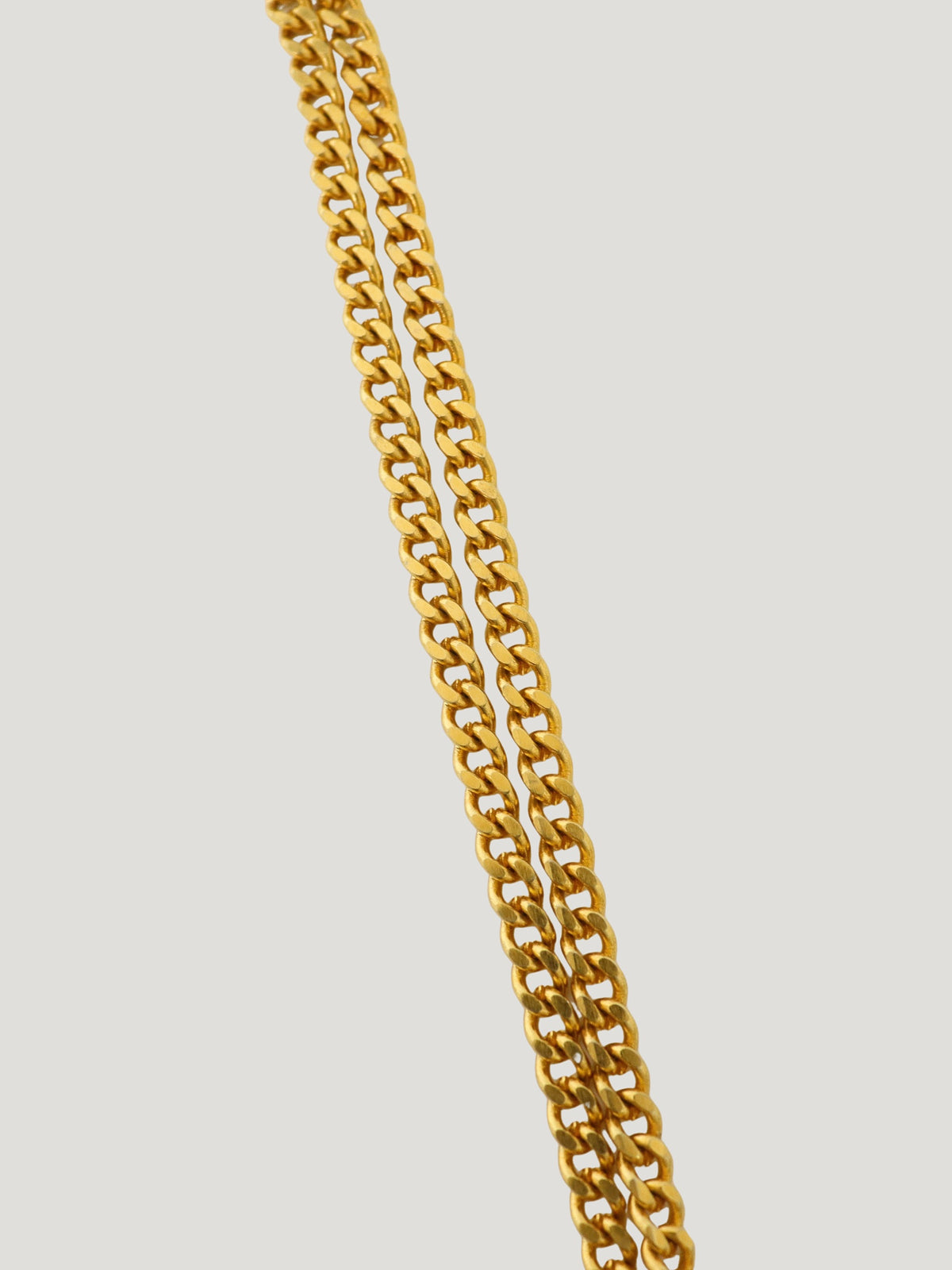 Trotter-pattern chain shoulder bag