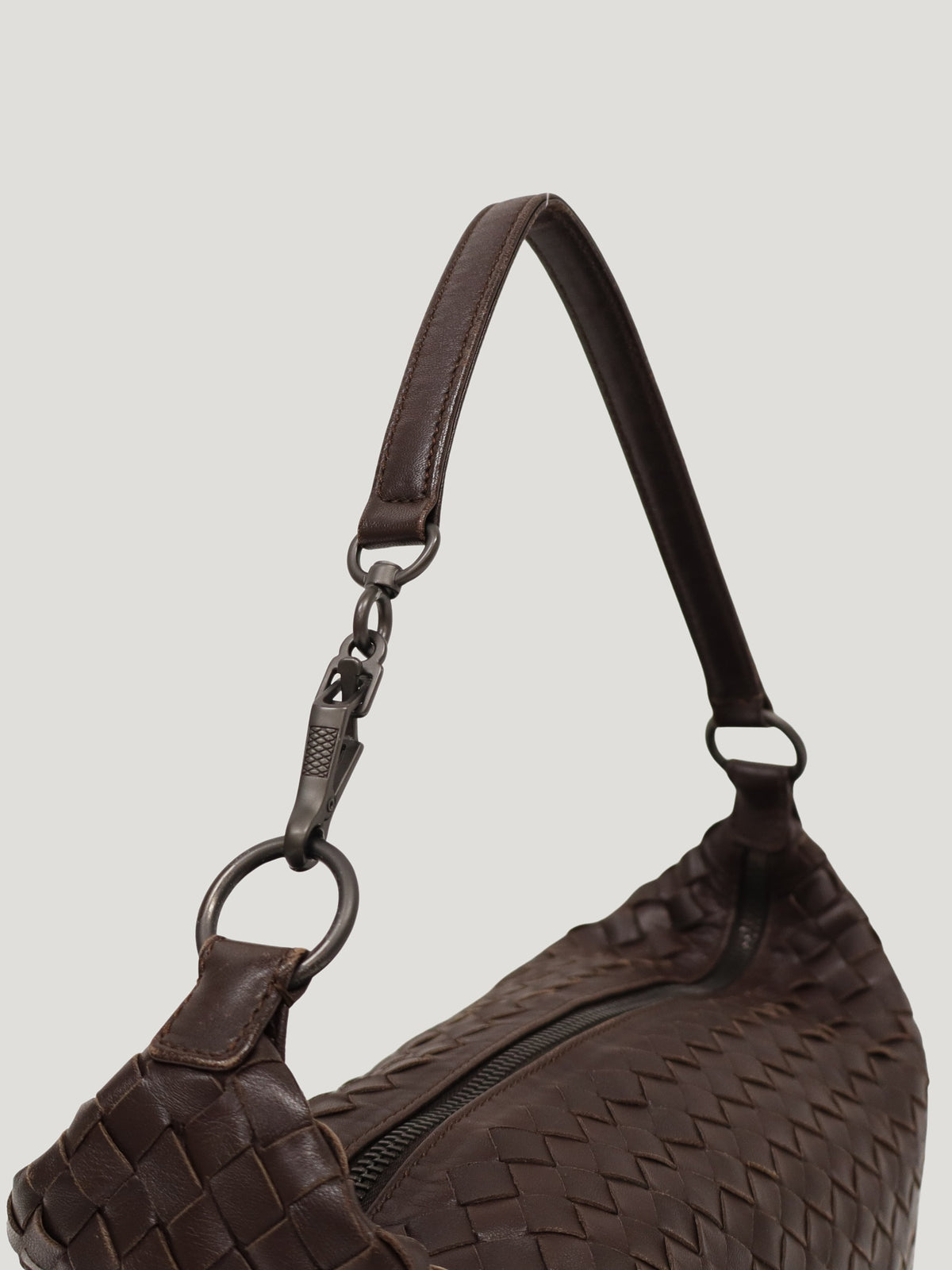 Intrecciato One-Shoulder Bag