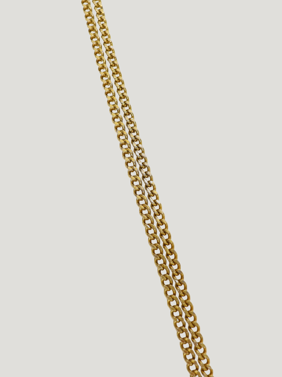 Trotter-pattern chain shoulder bag