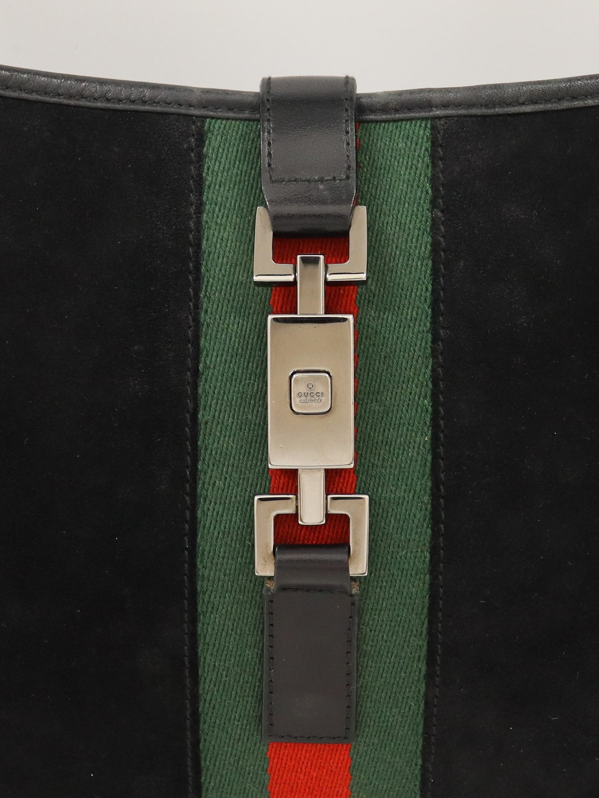 Sherry Line Jackie suede one-shoulder bag