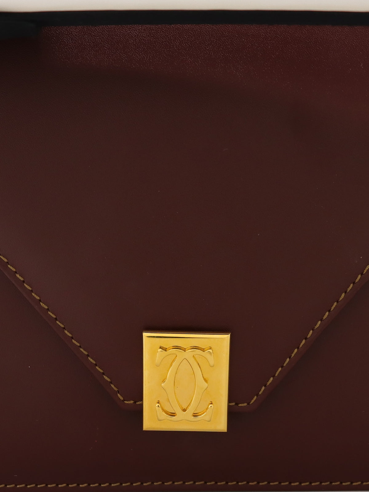 Must de Cartier leather shoulder bag