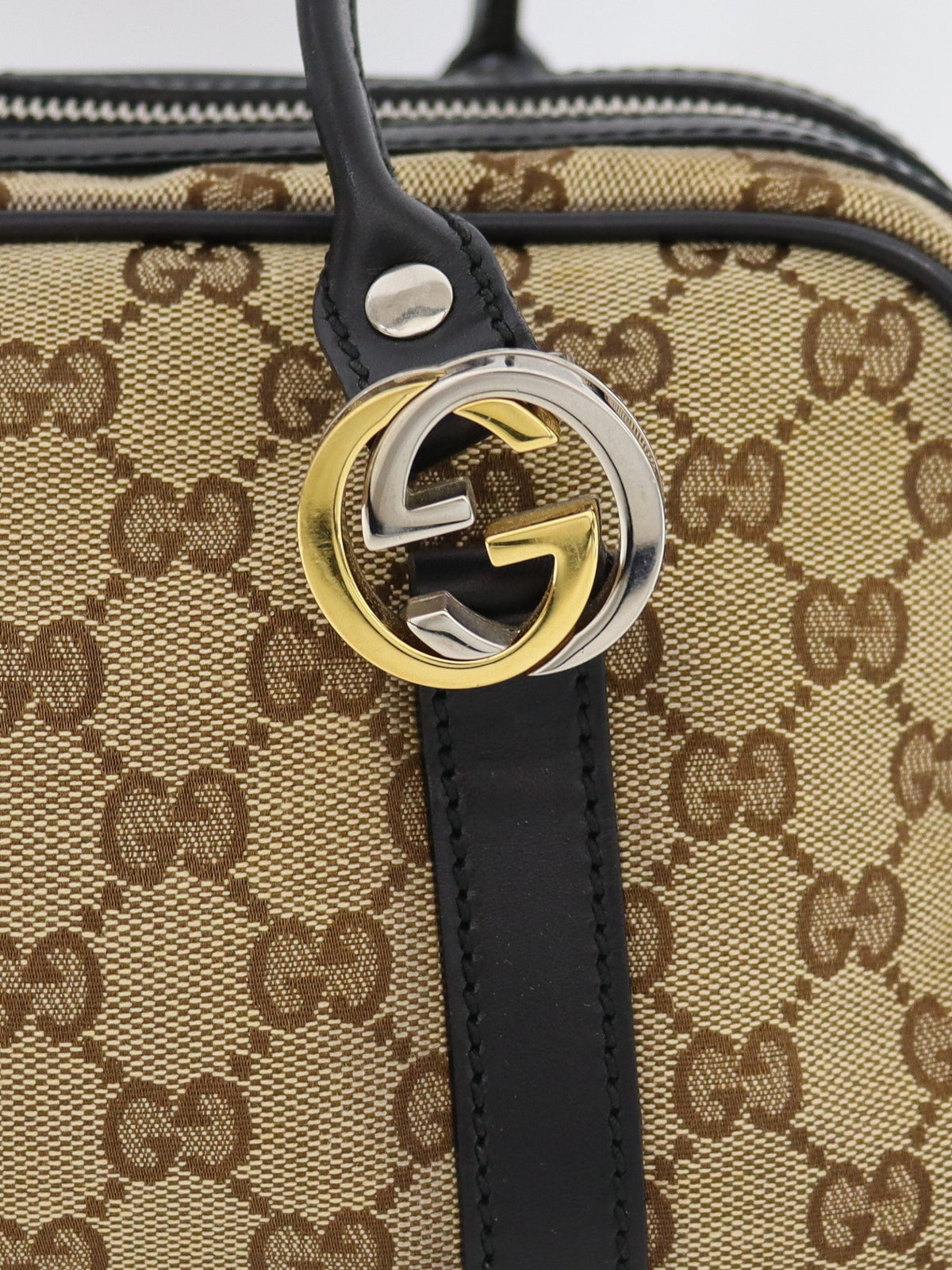 GG 帆布手提包
