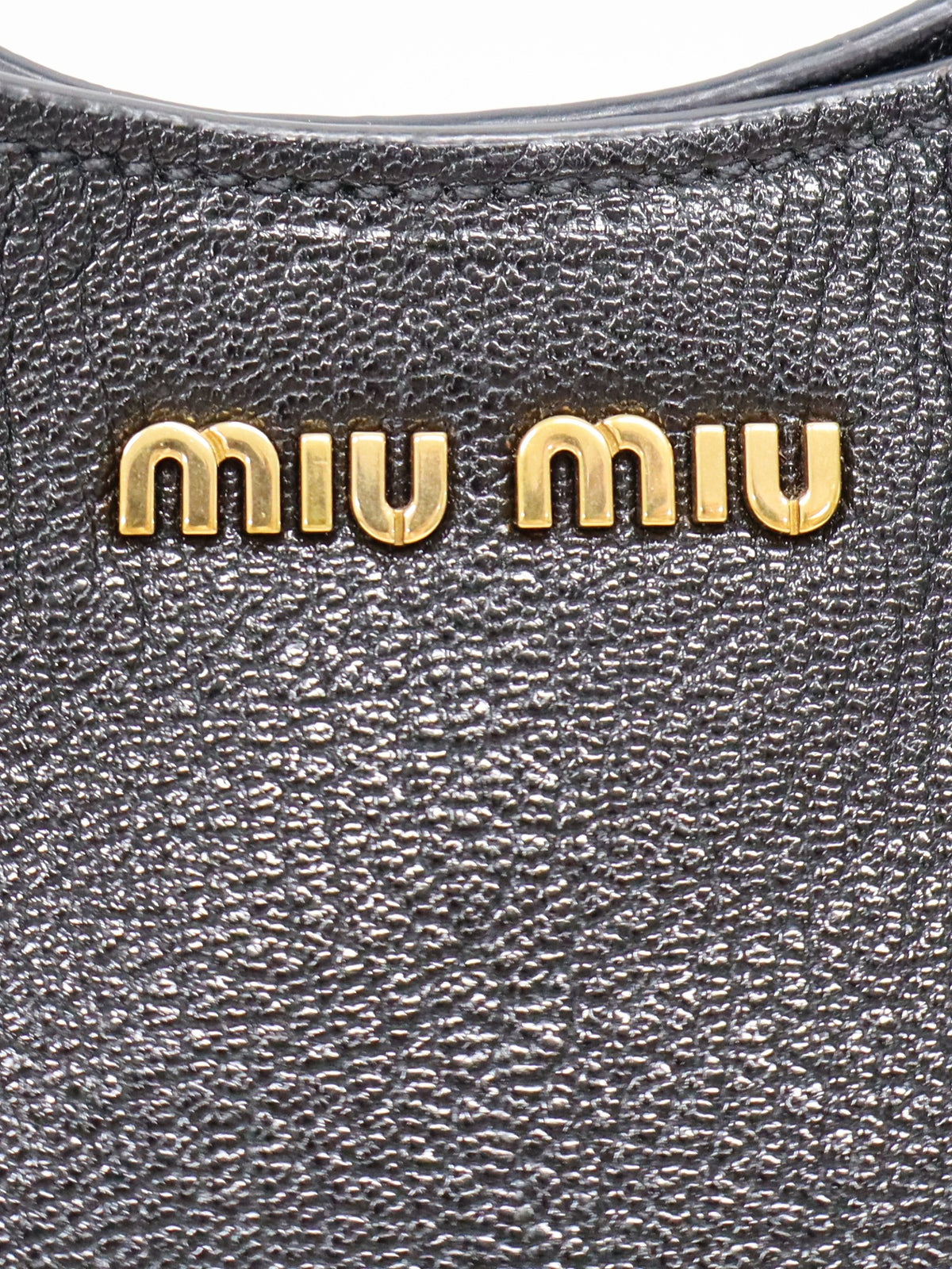 Logo Leather 2-Way Bag