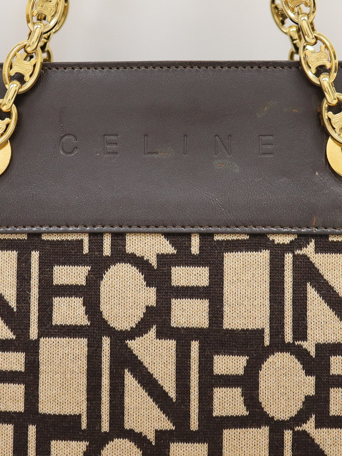 Triomphe Chain Shoulder Bag