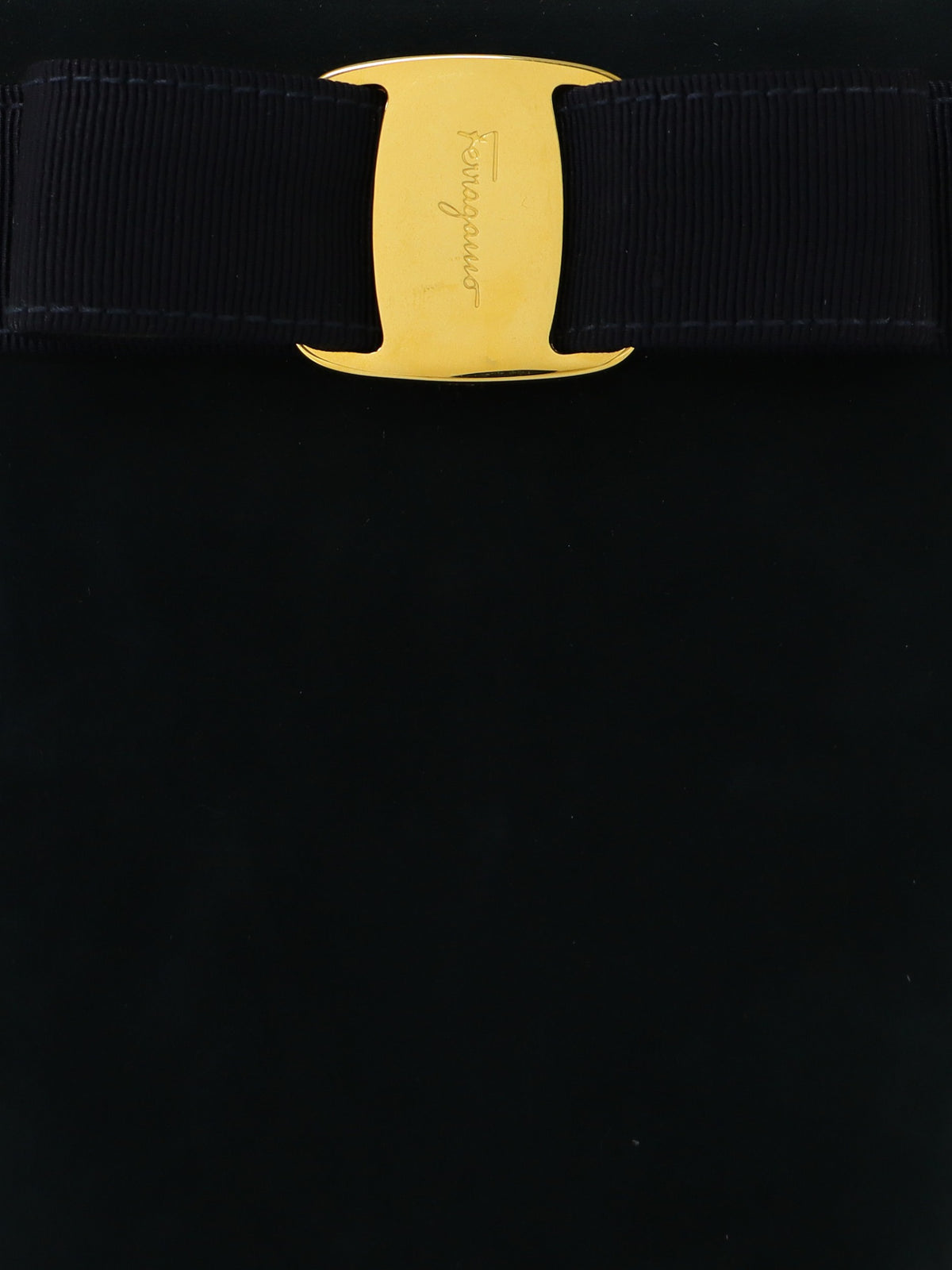 VARA hardware suede handbag