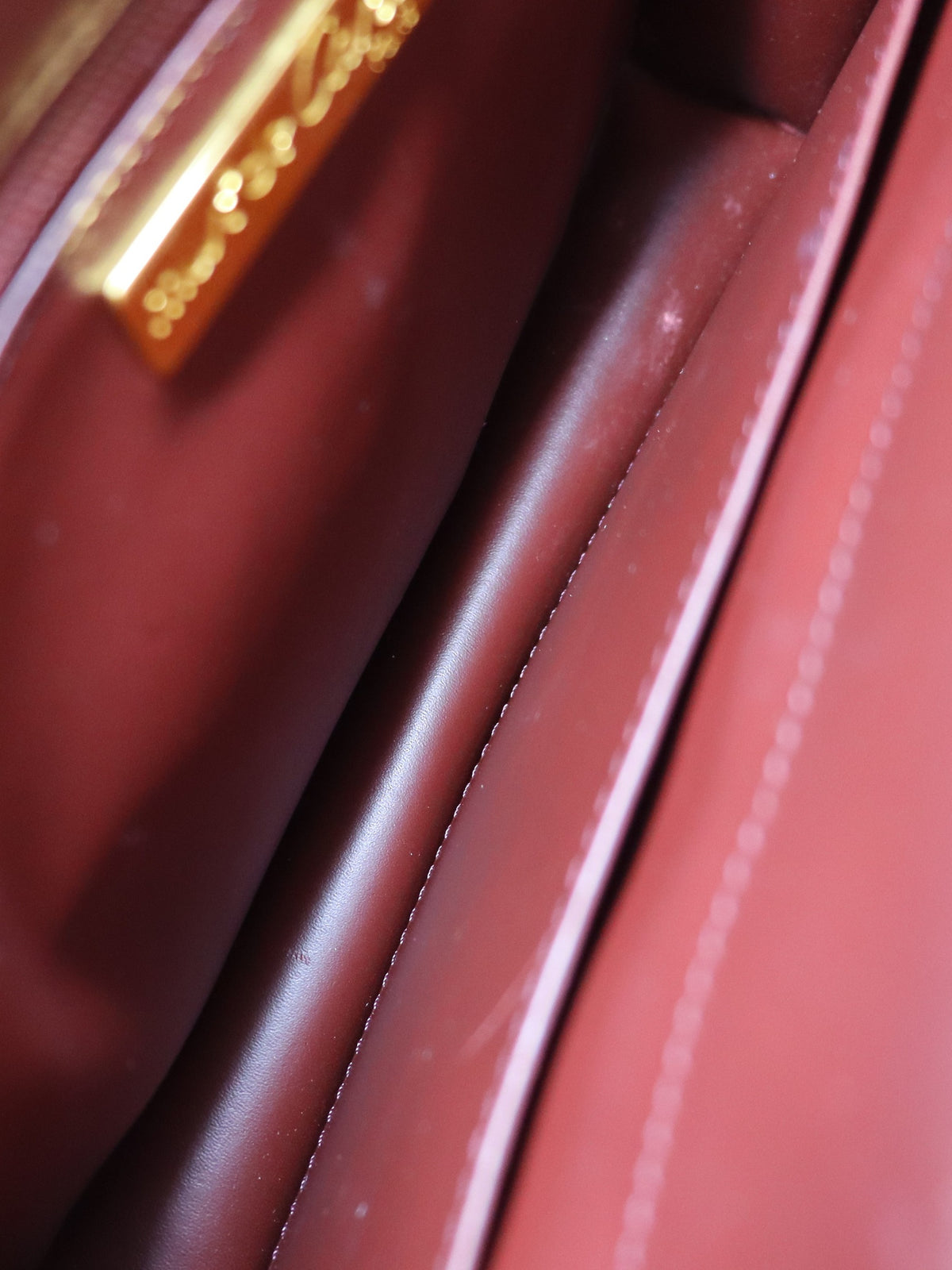 Must de Cartier leather shoulder bag