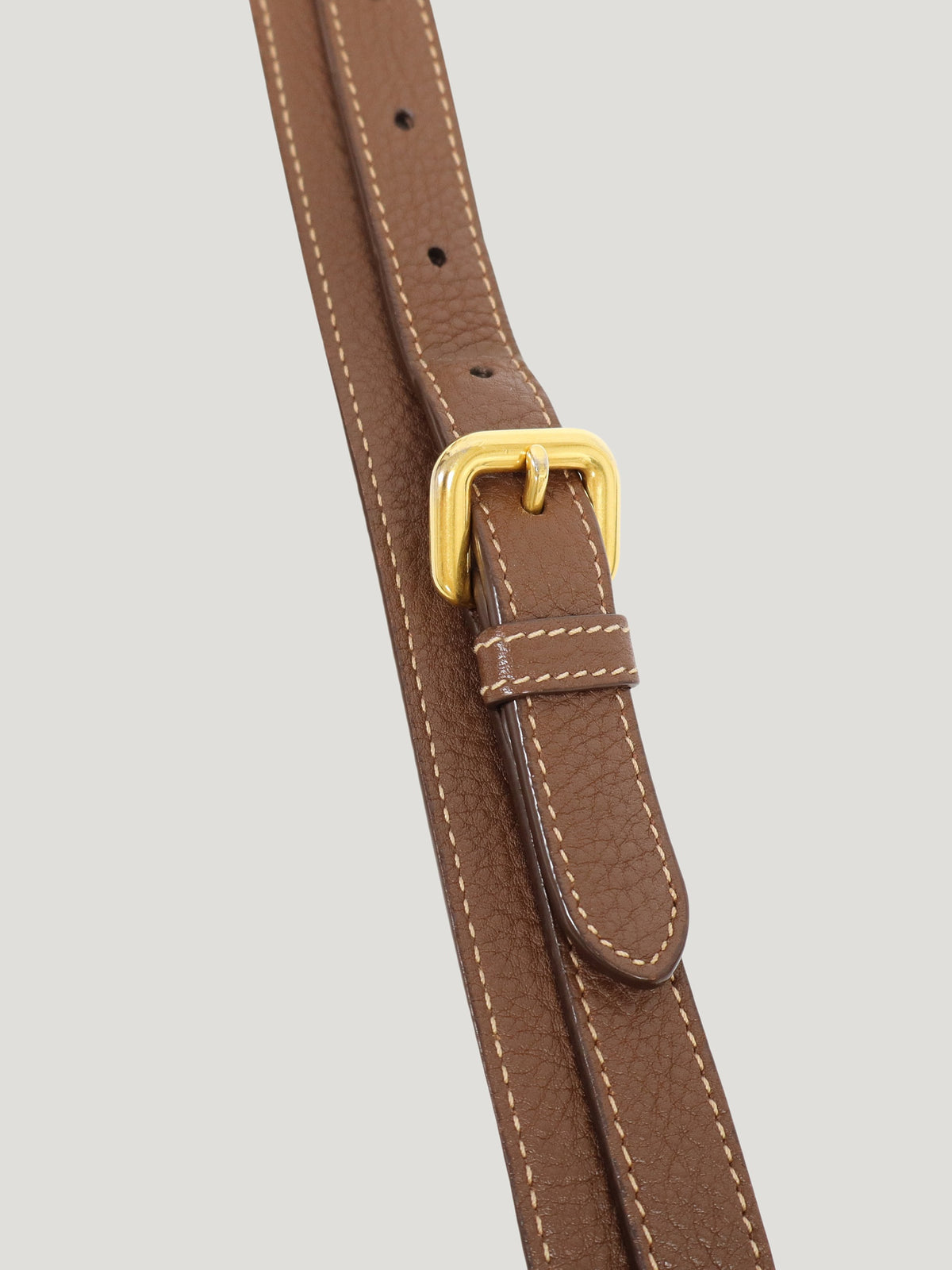 Logo Hardware Nylon Leather 2-Way Bag