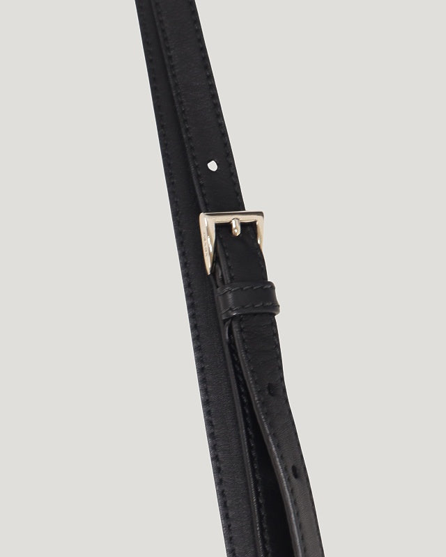 Triangle Logo Stitch Leather 2-Way Bag
