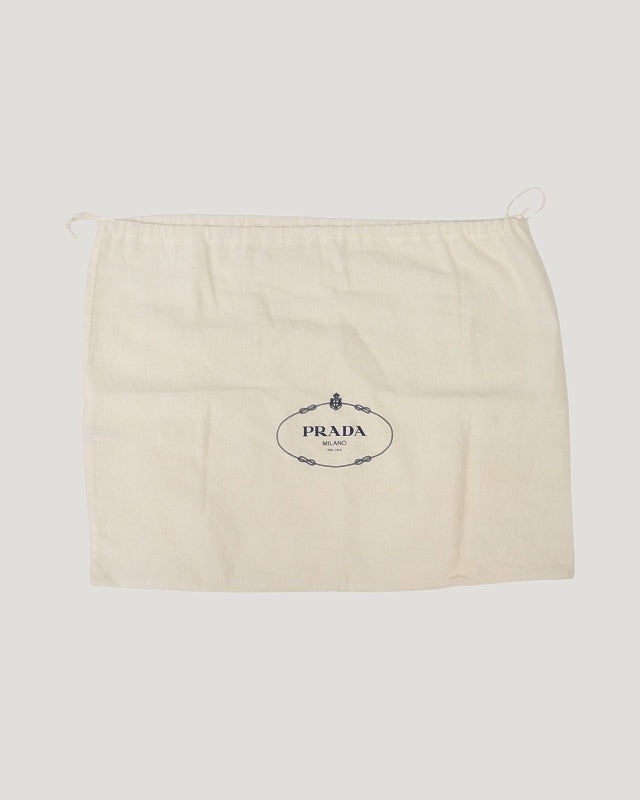 Logo Hardware Nylon Leather 2-Way Bag