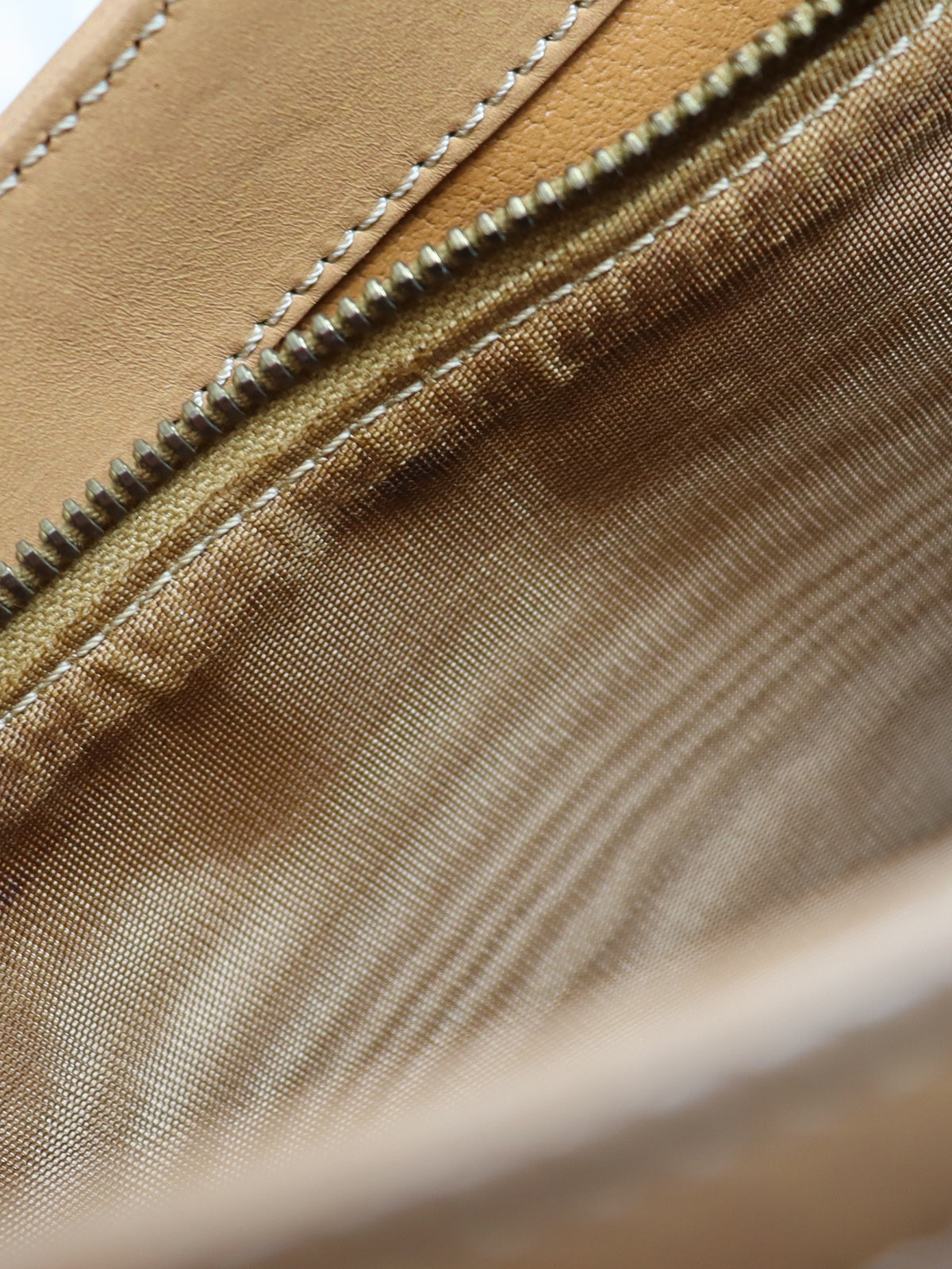 Macadam-pattern one-shoulder bag with Gancini clasp