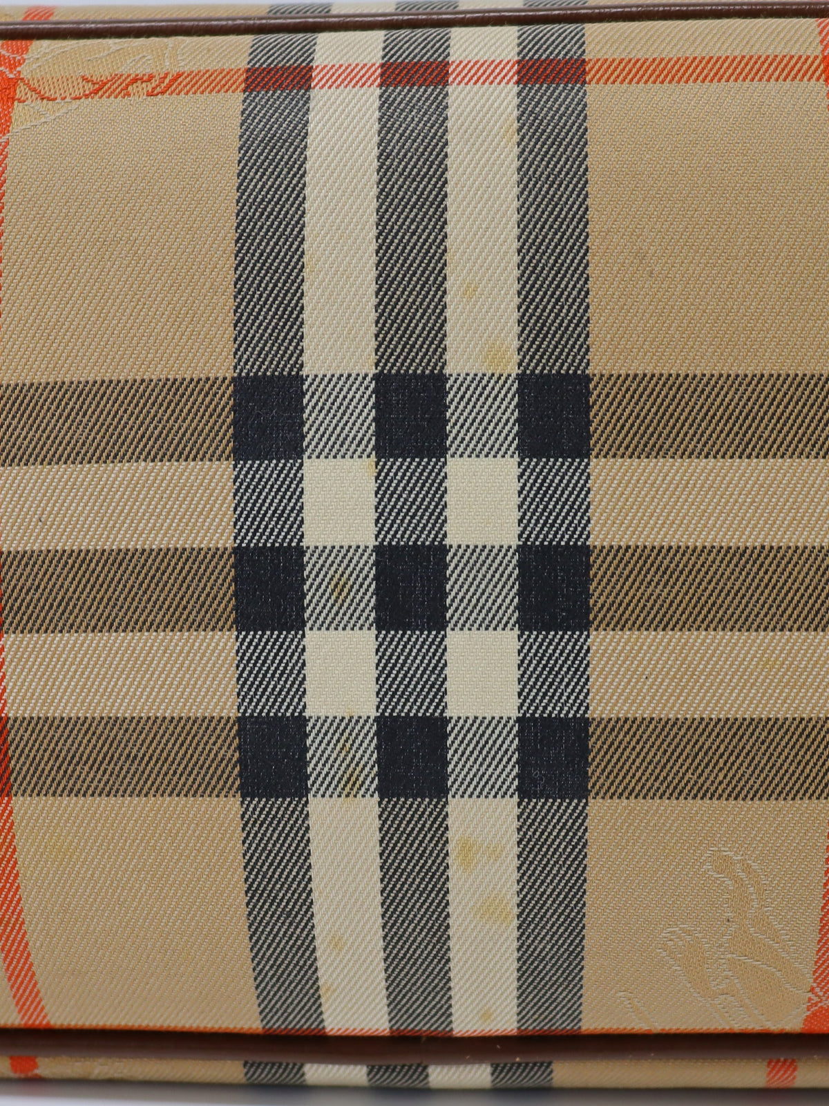 Checked one-shoulder bag