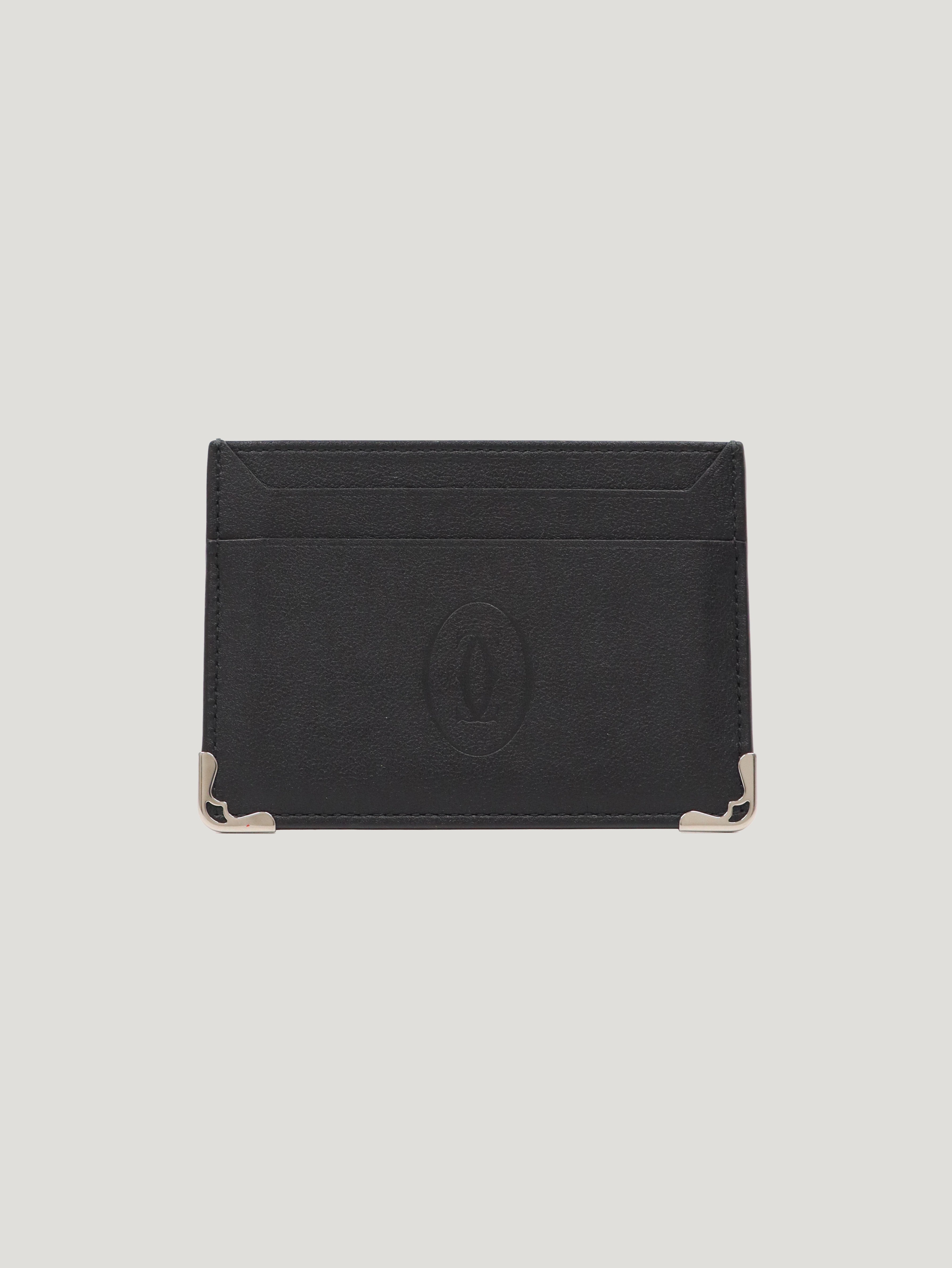 希少must de Cartier ペンケース Must de Cartier Leather Card Case – Hedy