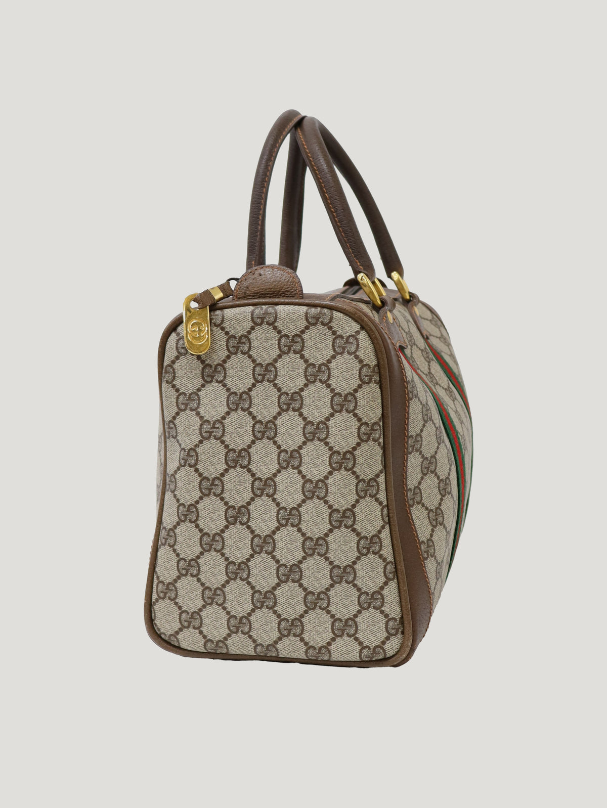 GG Canvas Boston Bag