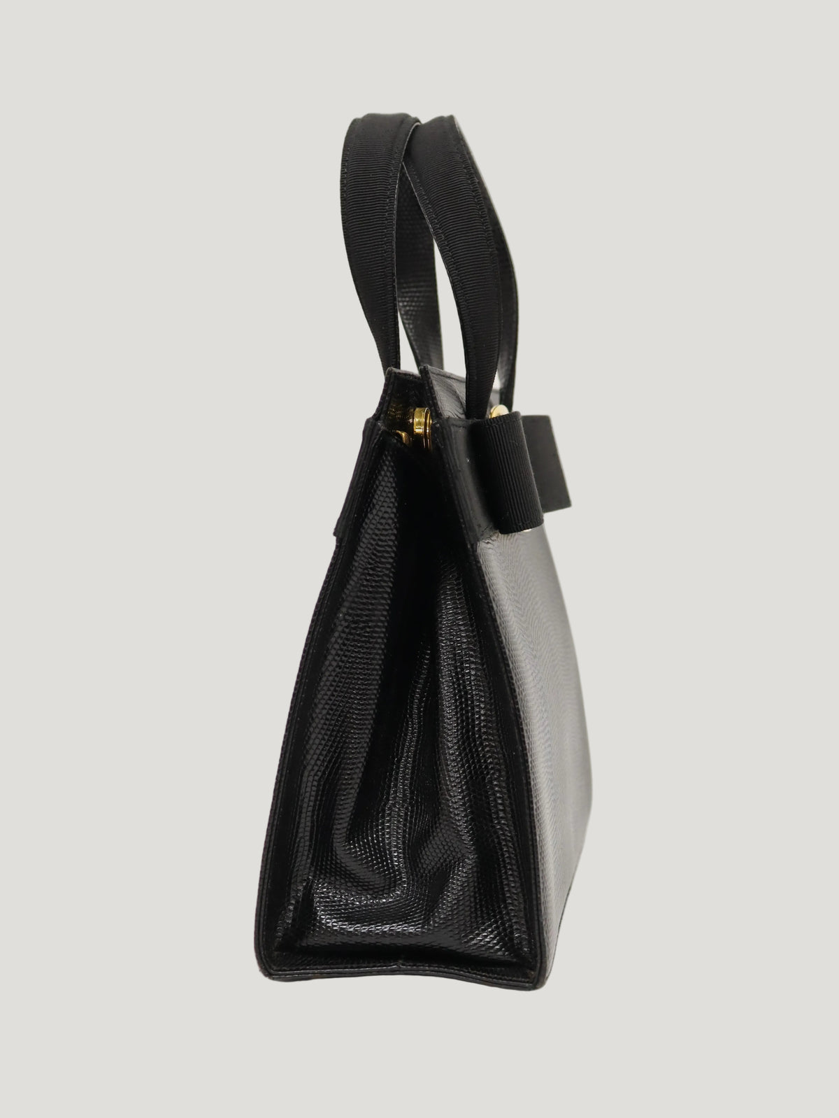 VARA Buckle Leather 2-Way Bag