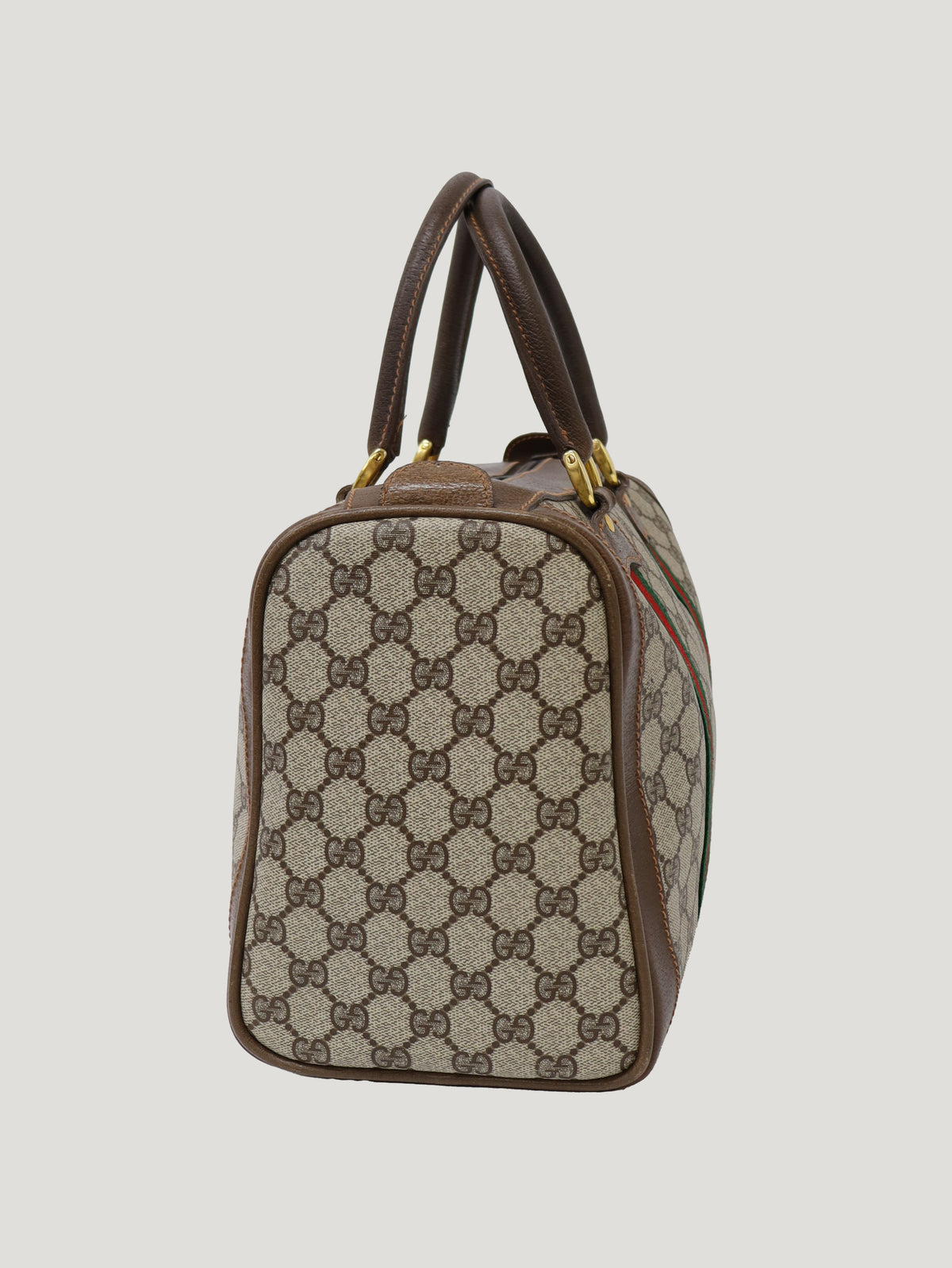 GG Canvas Boston Bag