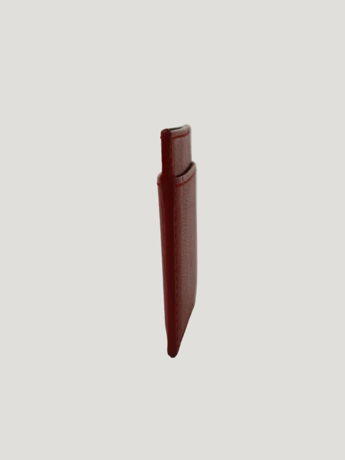 Logo Leather Card Case