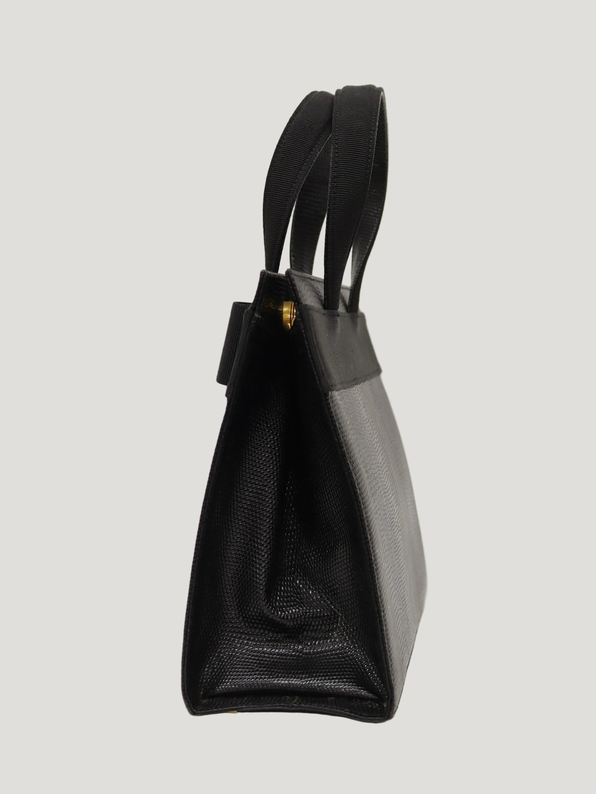 VARA Buckle Leather 2-Way Bag