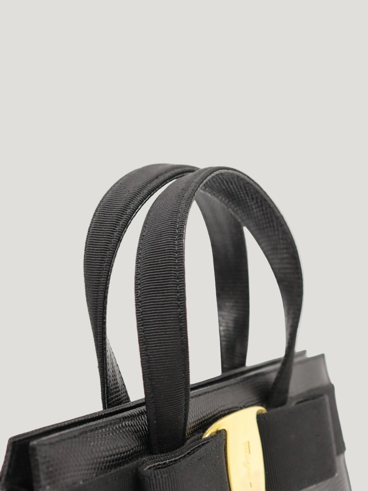 VARA Buckle Leather 2-Way Bag