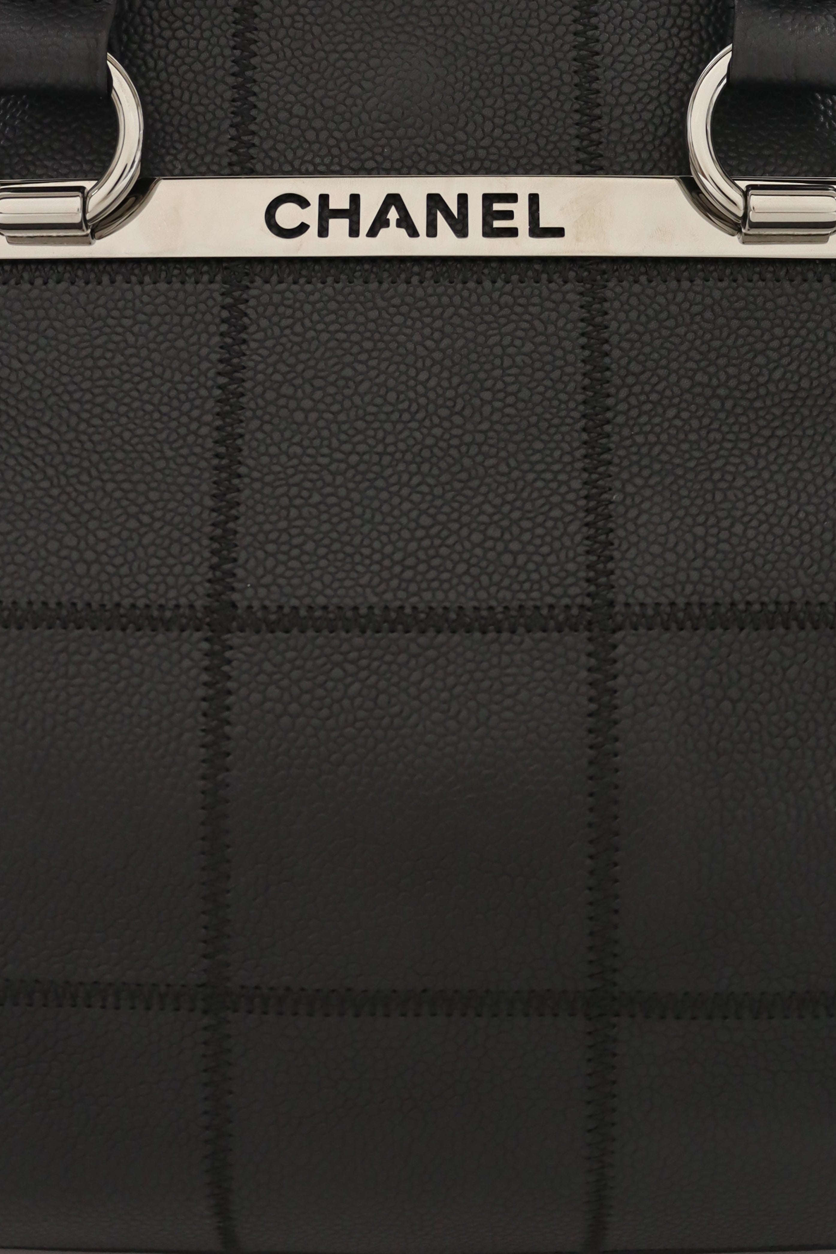 Chocolate Bar Caviar Skin Tote Bag