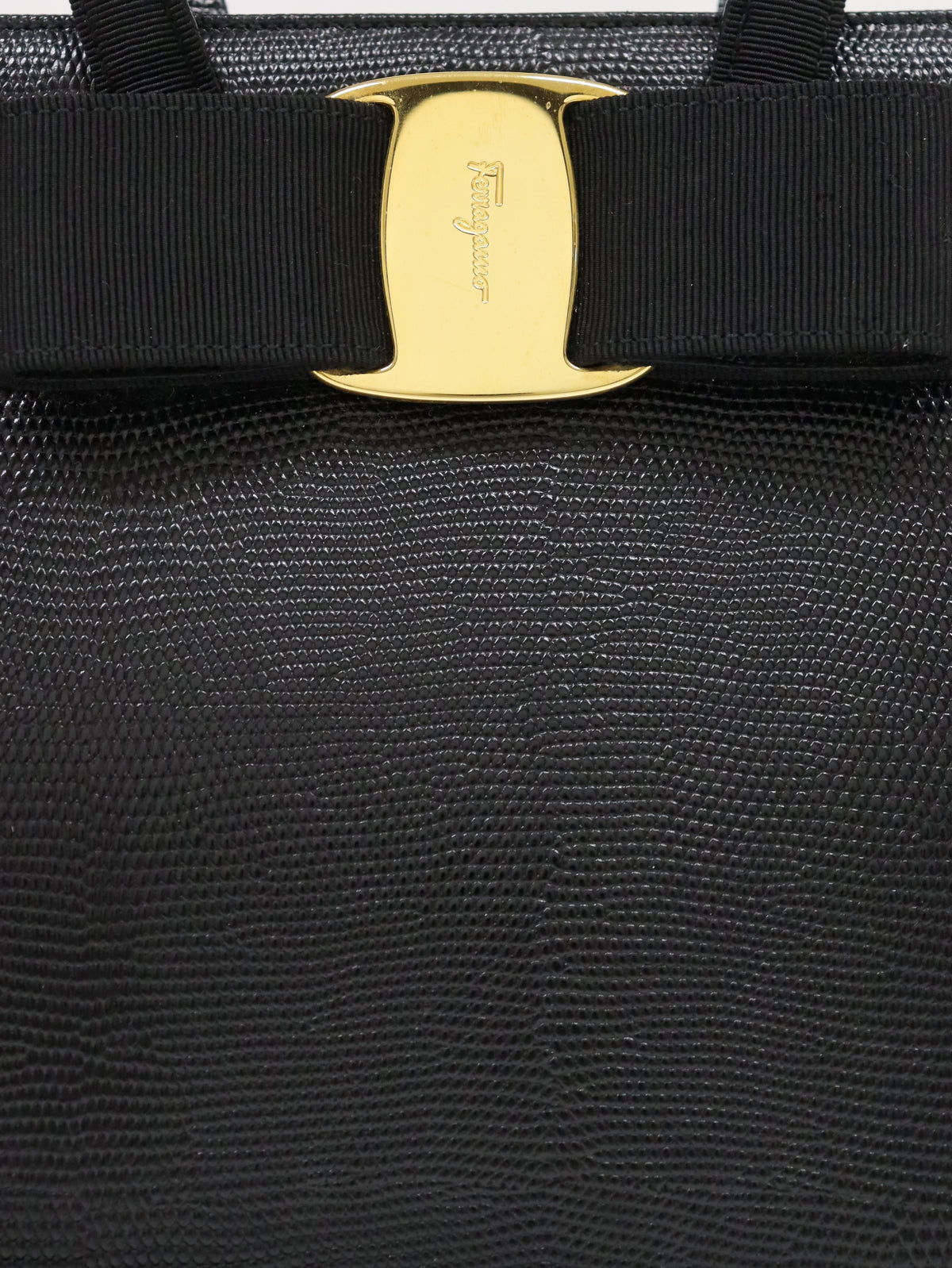 VARA Buckle Leather 2-Way Bag