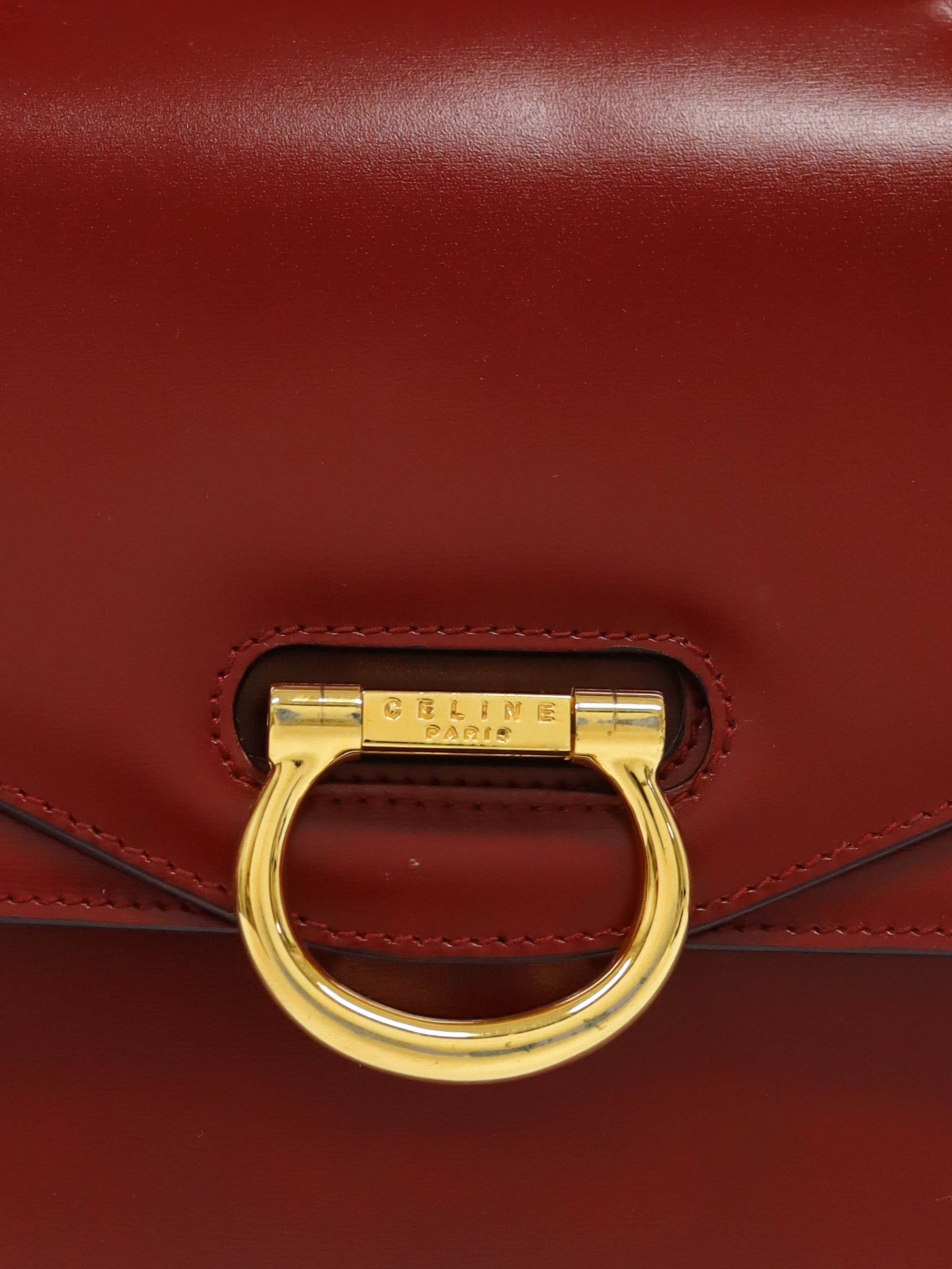Gancini Flap Handbag